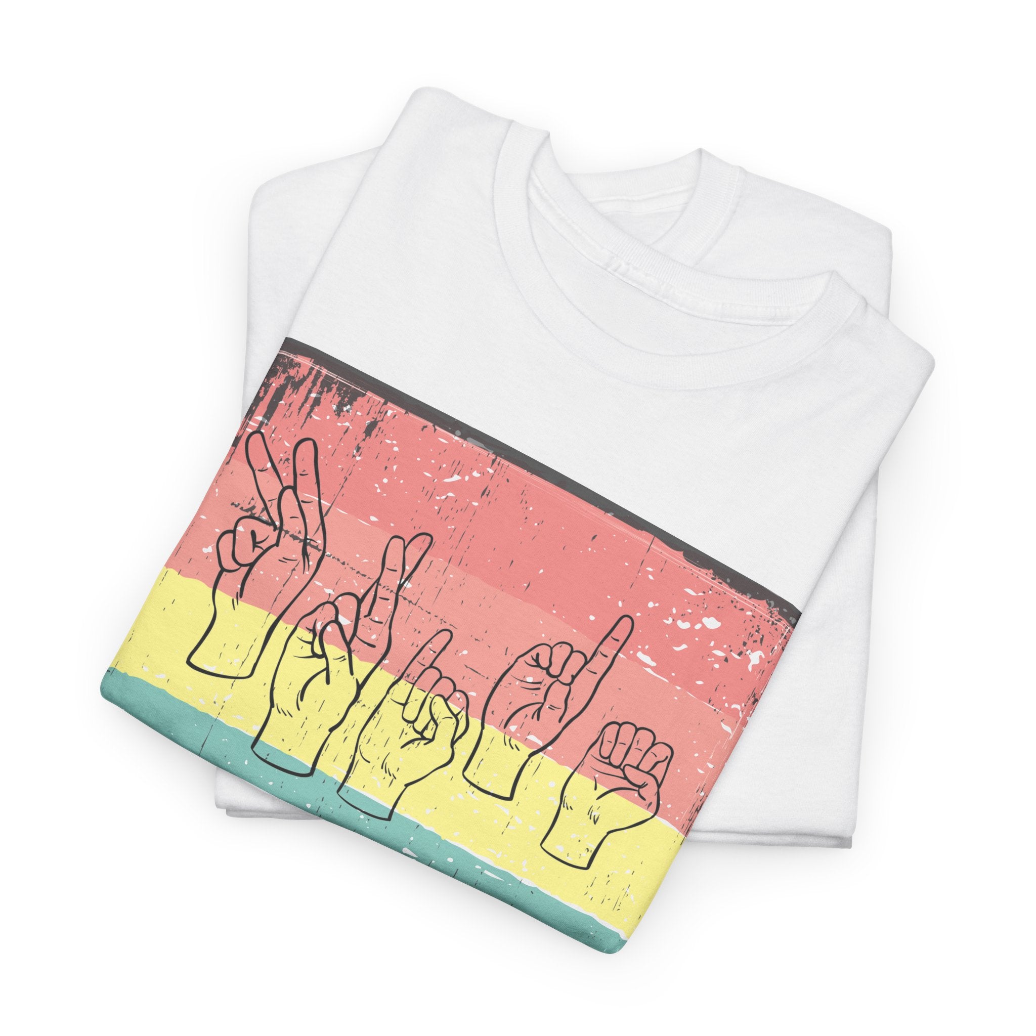 Pride Language - Rainbow Graphic Tee