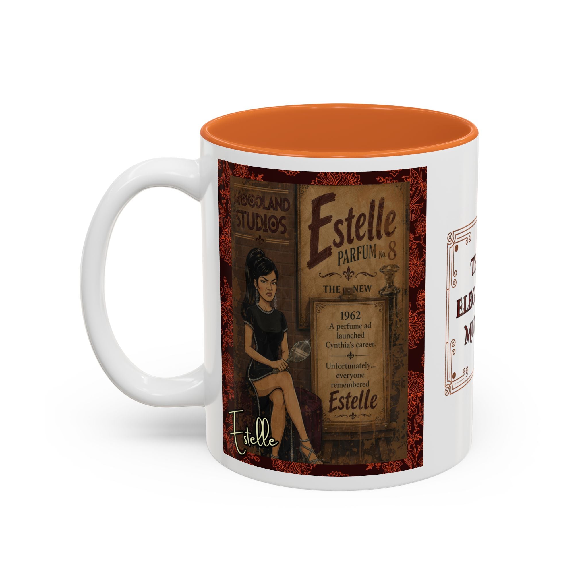 Estelle Accent Mug - Two-Tone Coffee Cup (11oz)