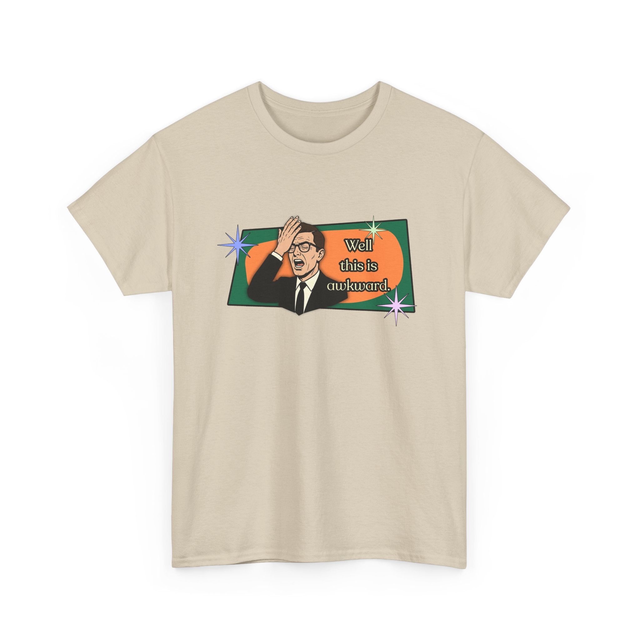 Well That Was Awkward Retro Tee — Vintage Style Graphic Tee