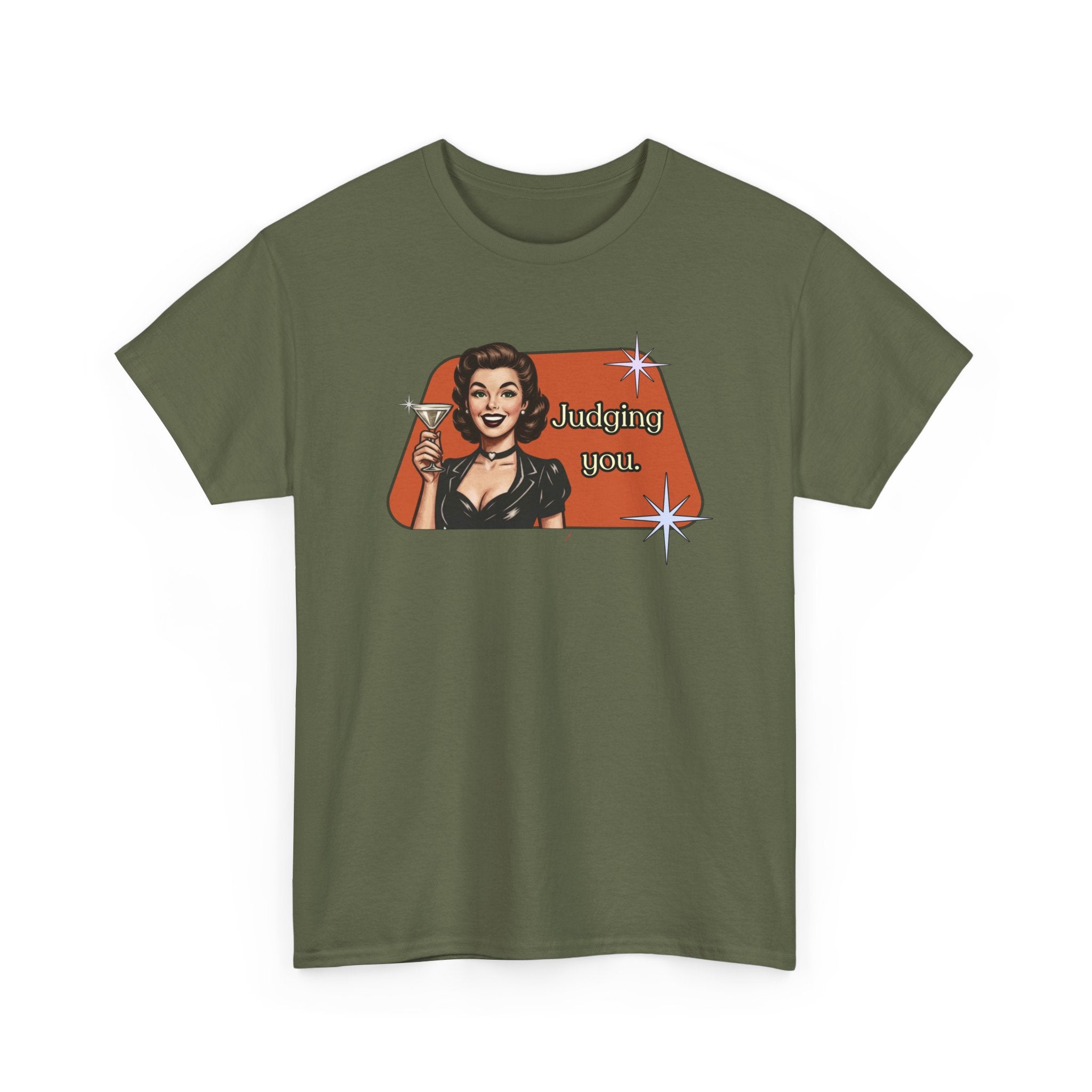Judging You Retro T-Shirt — Vintage Style Graphic Tee