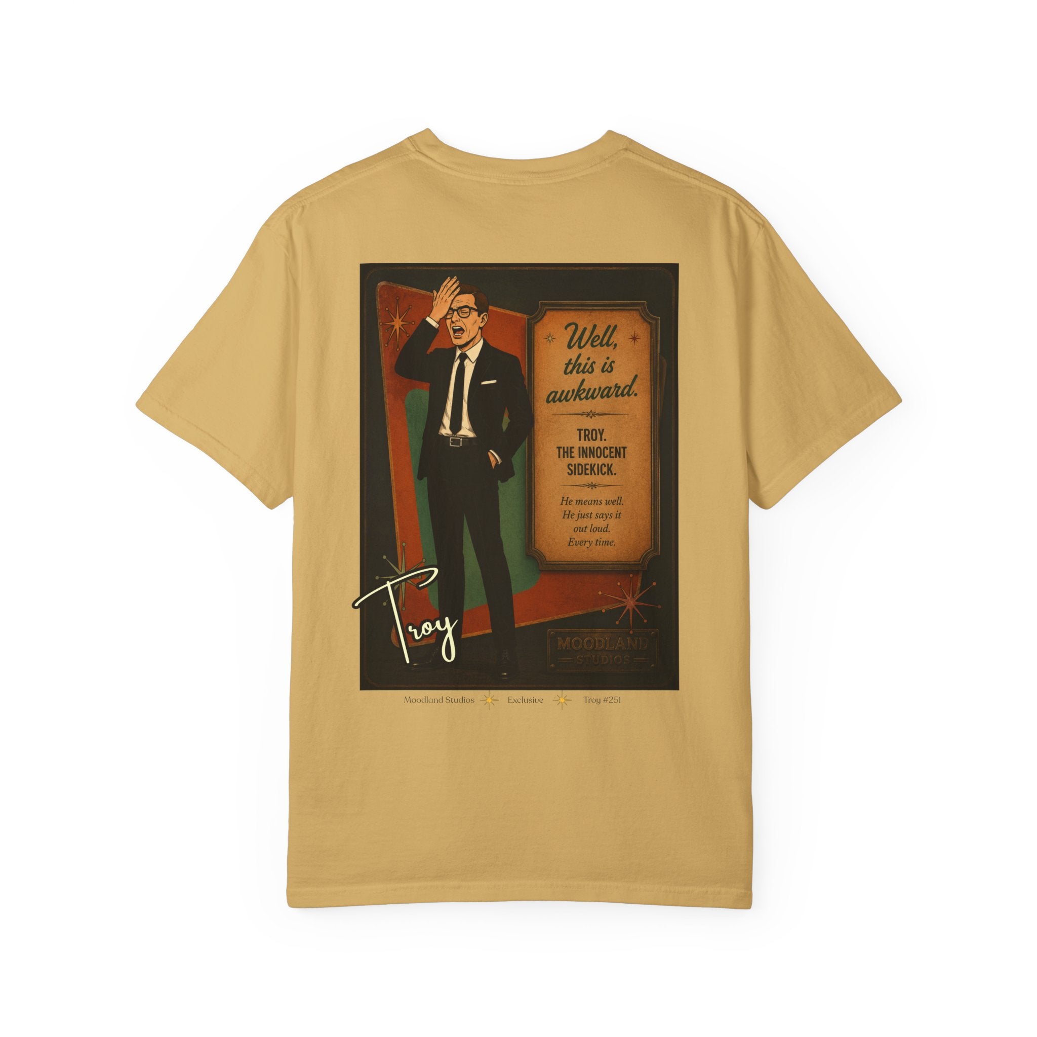 Moodland Studios Troy Retro T-Shirt — Vintage Studio Poster Tee