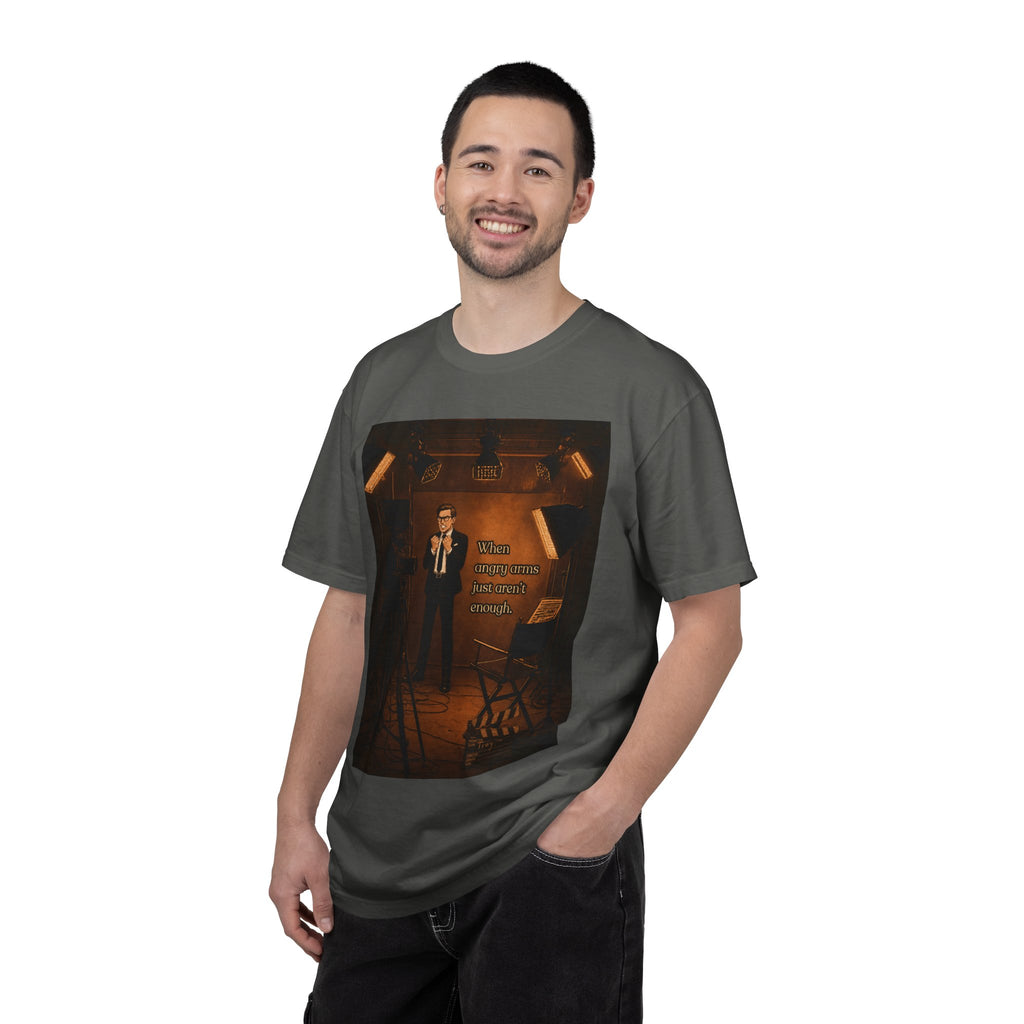 Troy's Angry Arms Retro T-Shirt — Vintage Style Graphic Tee