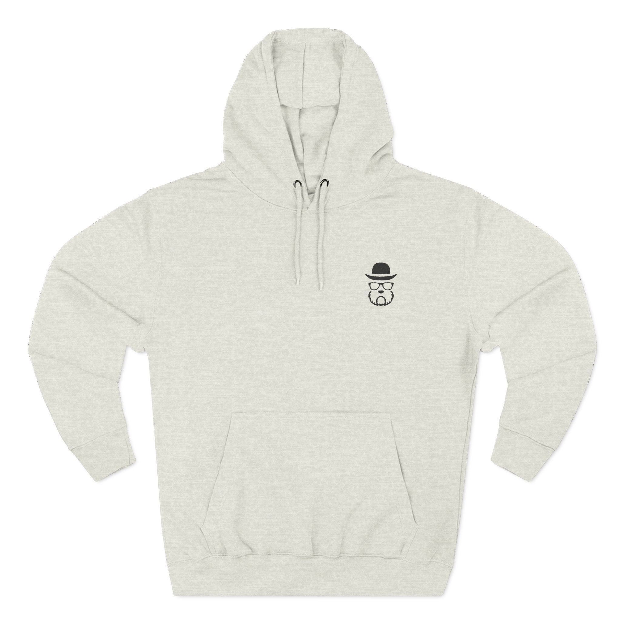 The Elegant Mutt Logo Hoodie — The Mutt Logo Graphic Fleece Pullover