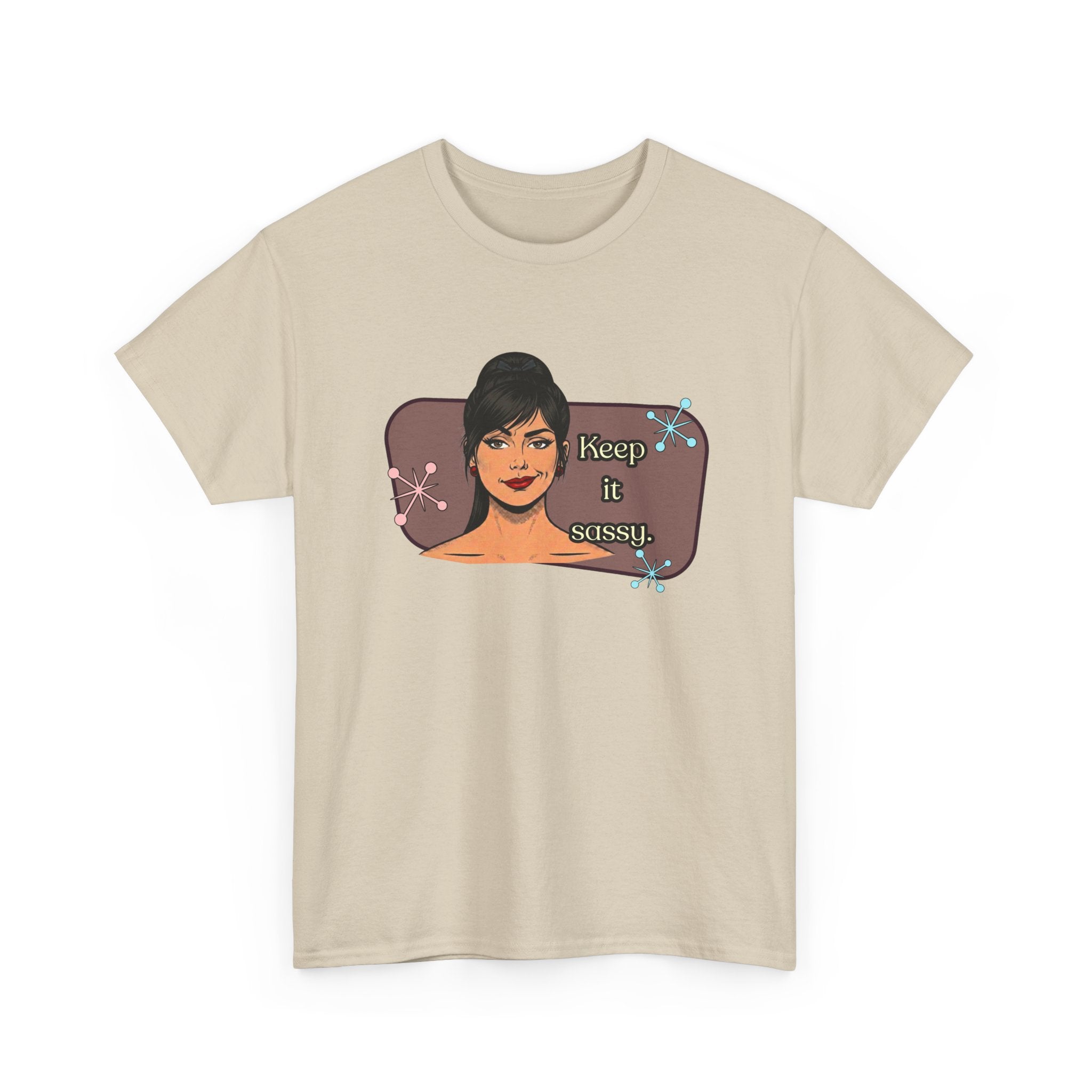 Keep It Sassy Retro Tee — Vintage Style Graphic Tee