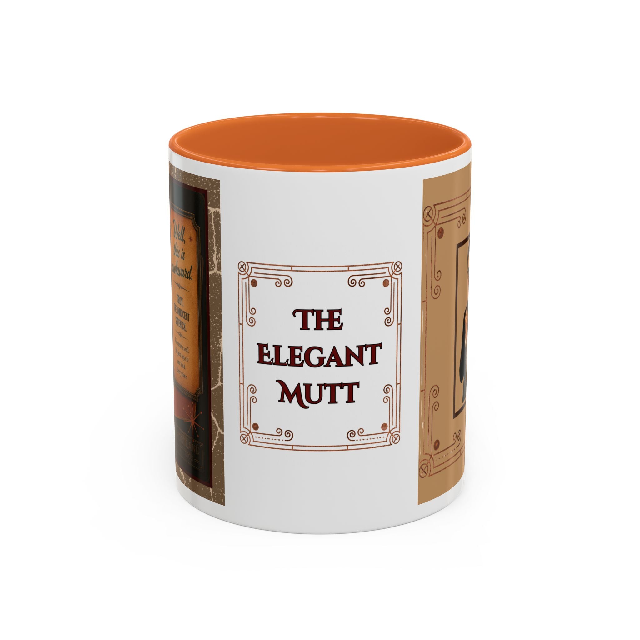 Troy Accent Mug - Two Tone Coffee Cup (11oz)