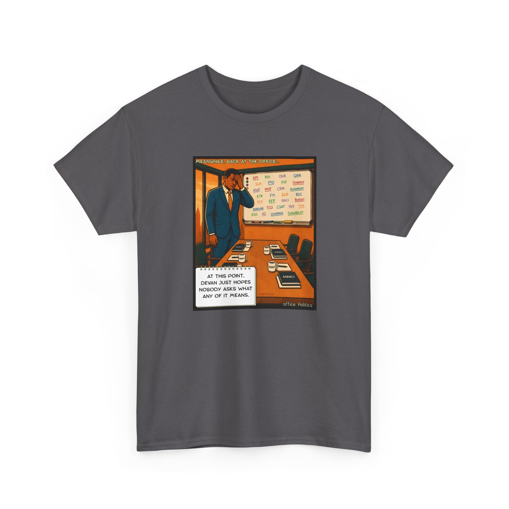 office Politics Retro T-Shirt — Devan's Definitions Graphic Tee