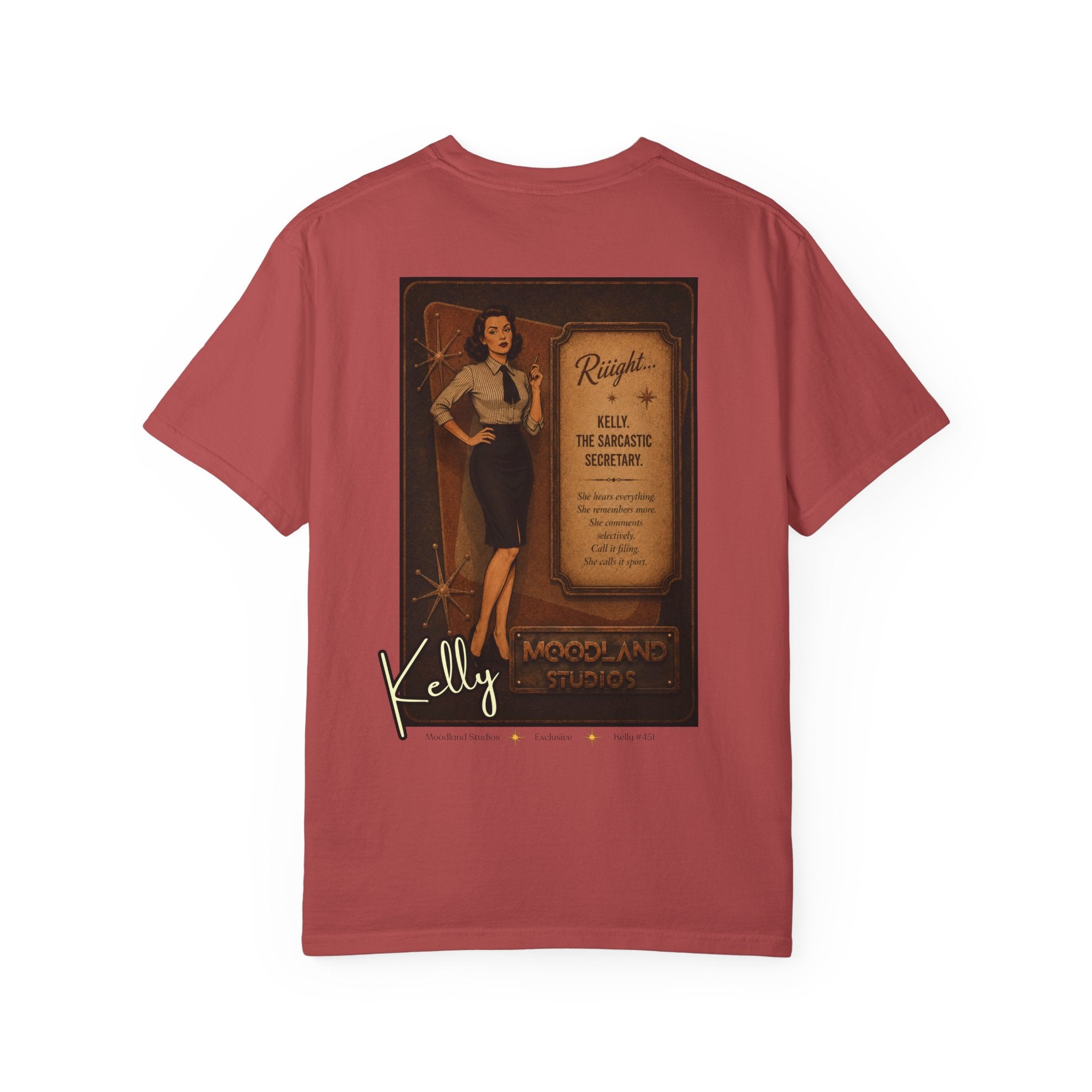 Moodland Studios Kelly Retro T-Shirt — Vintage Studio Poster Tee