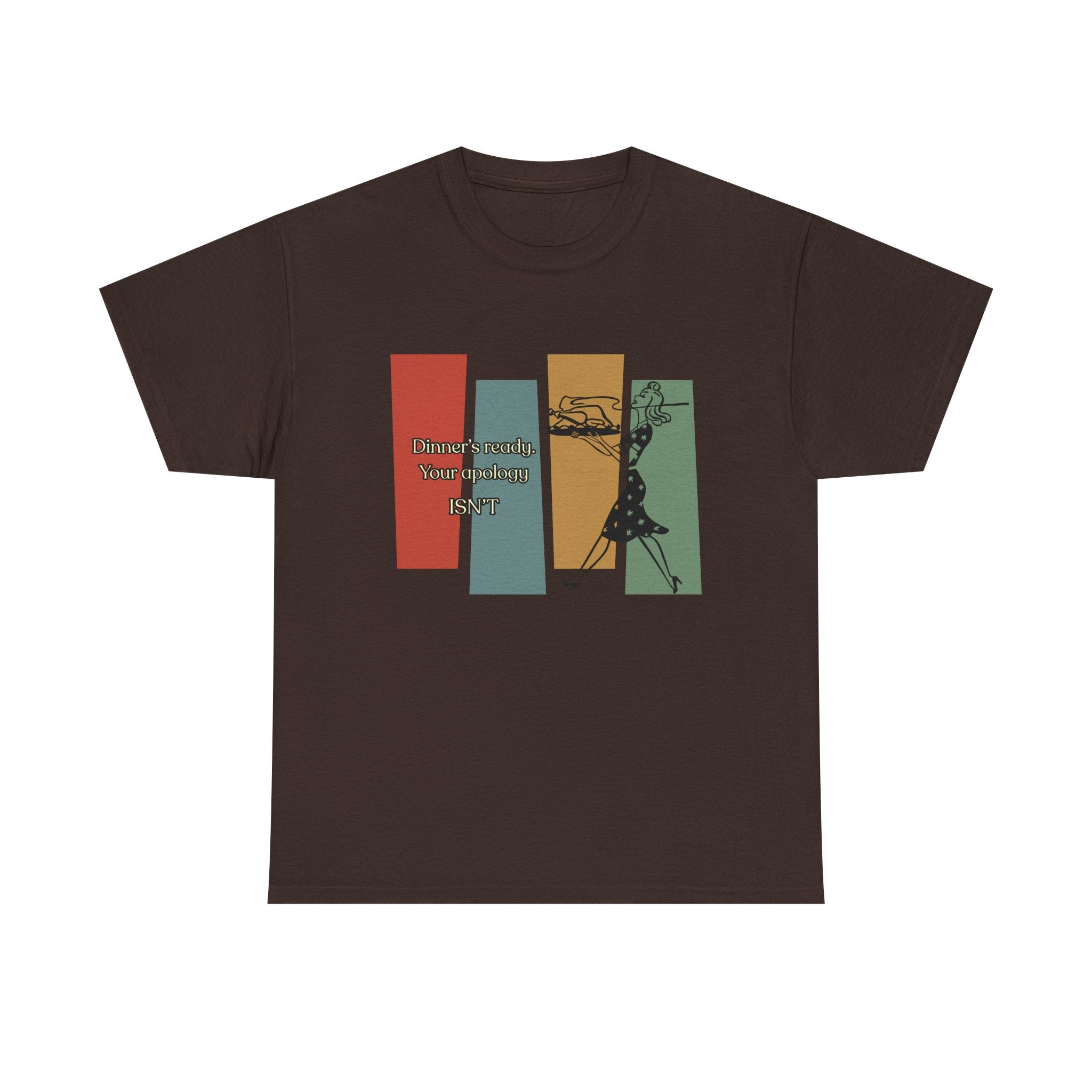 "Common Courtesy" Vintage, Graphic Tee – Dinner's Ready T-Shirt