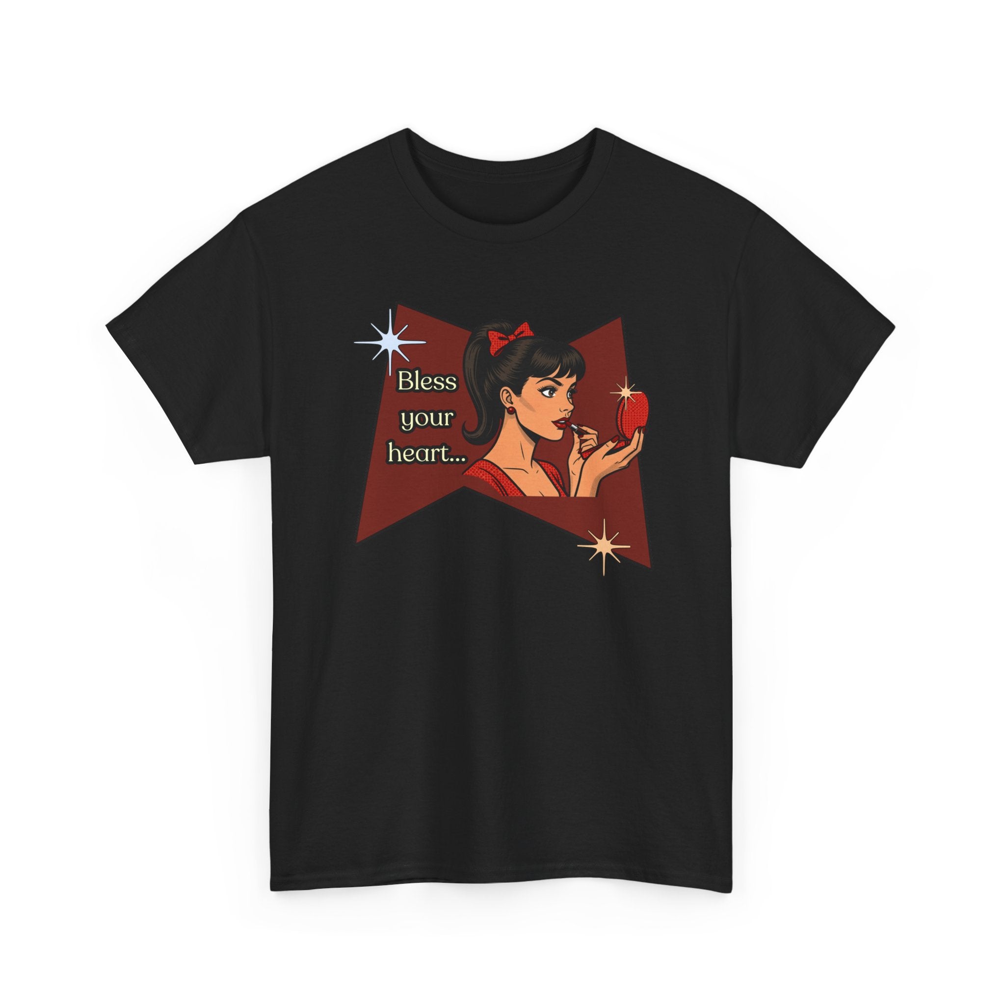 Bless Your Heart Retro T-Shirt  -- Vintage Style Graphic Tee