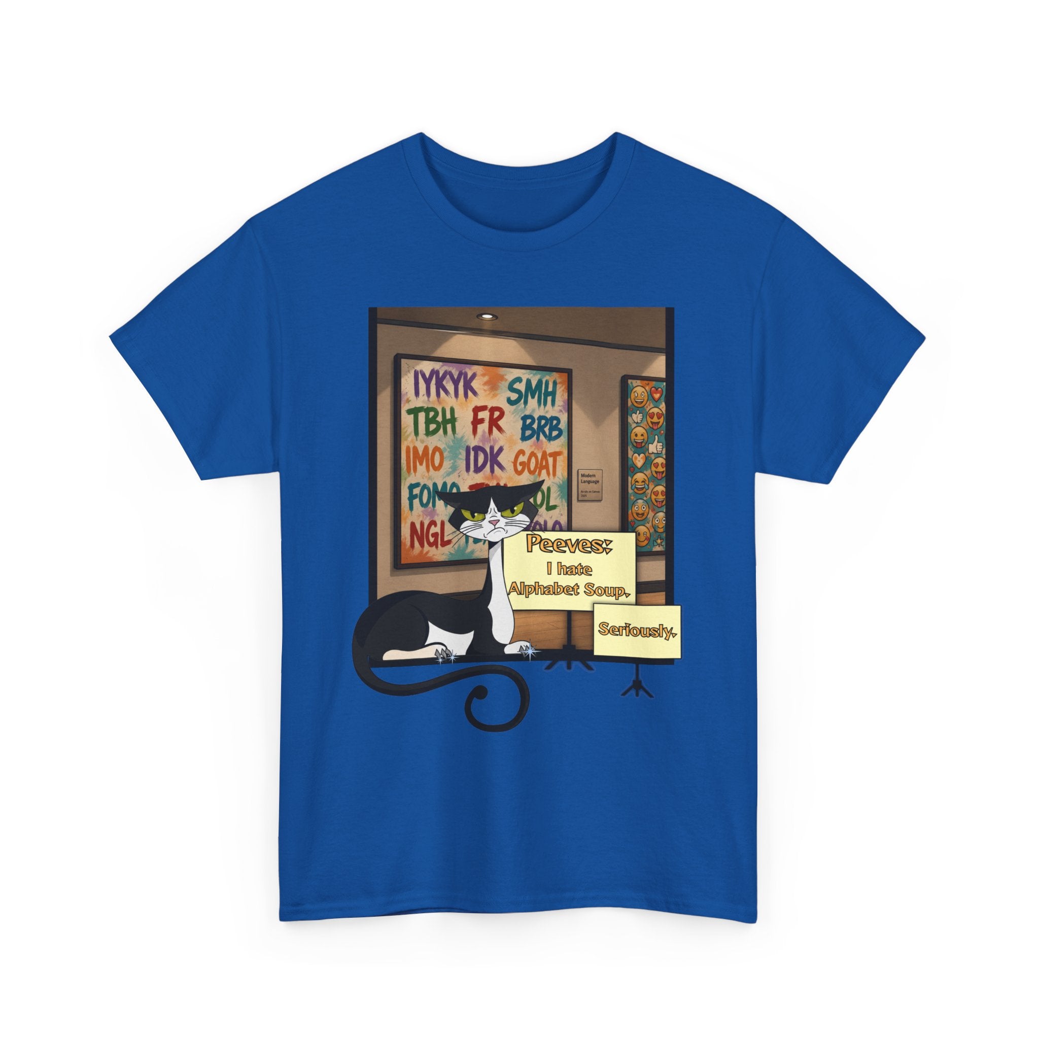 Peeves: Alphabet Soup T-Shirt — Museum Curator Graphic Tee