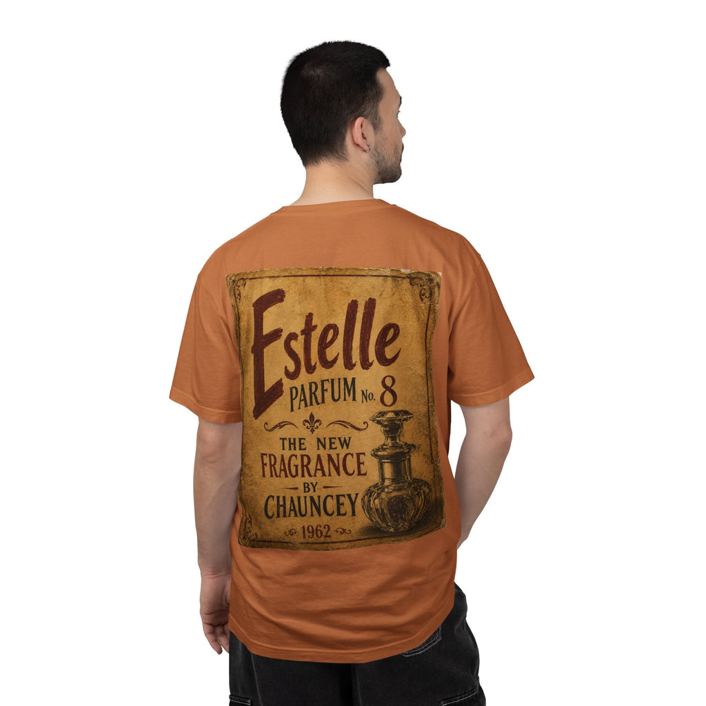 Moodland Studios Retro T-Shirt - Vintage 'Estelle Parfum No. 8' Graphic Tee