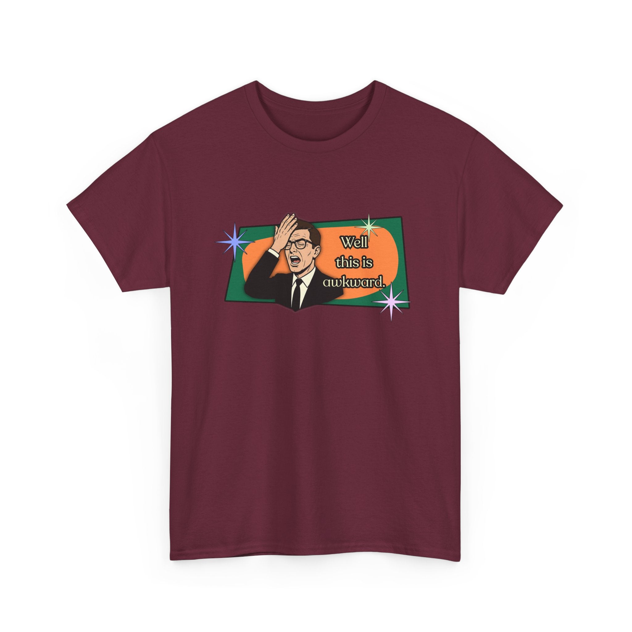Well That Was Awkward Retro Tee — Vintage Style Graphic Tee