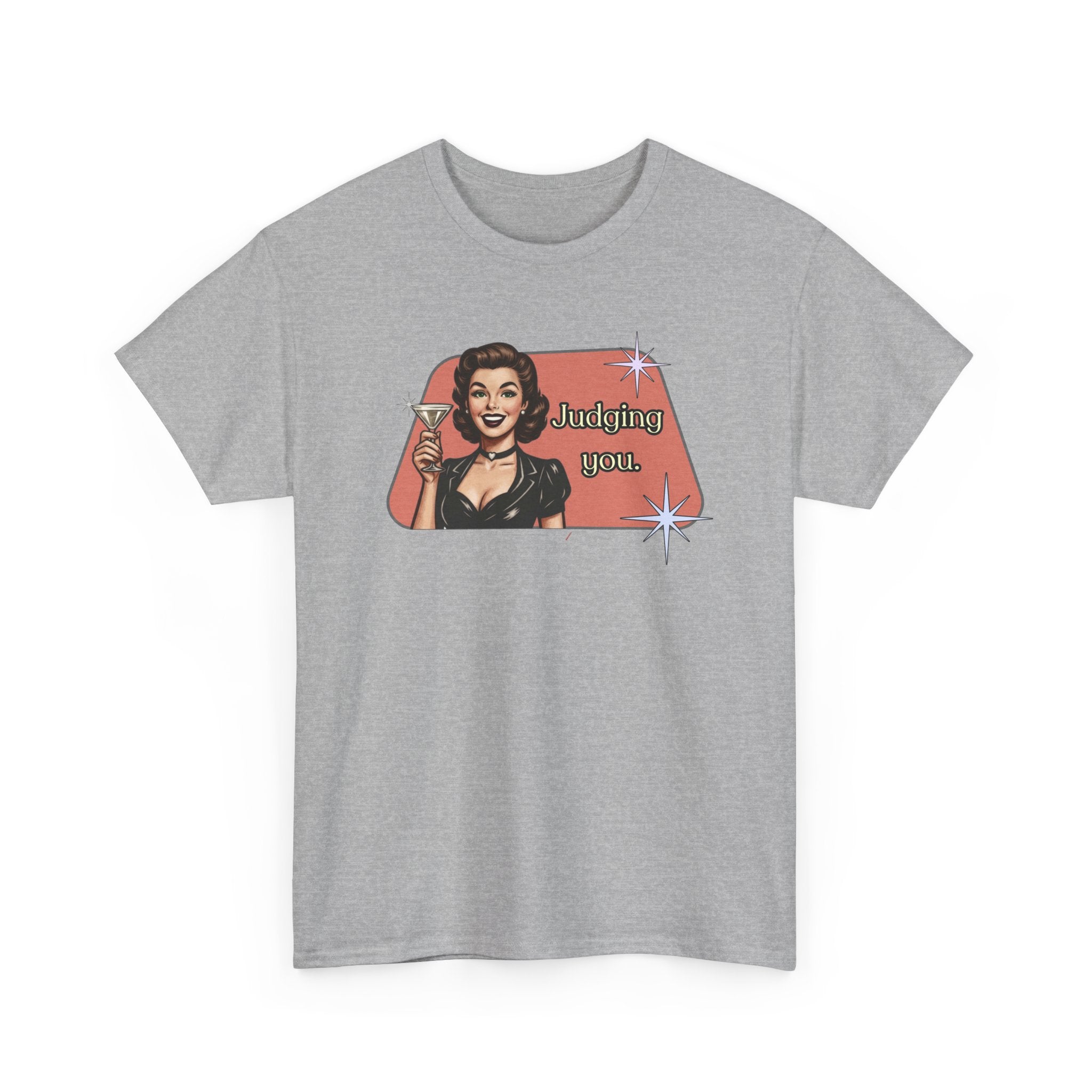 Judging You Retro T-Shirt — Vintage Style Graphic Tee