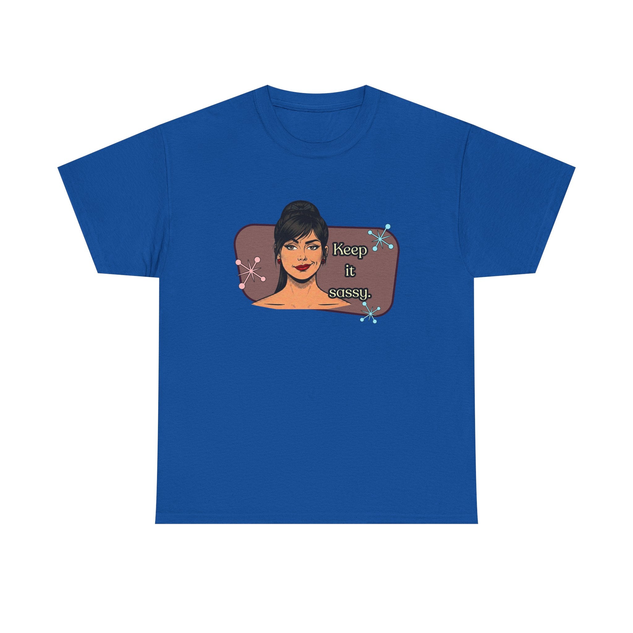 Keep It Sassy Retro Tee — Vintage Style Graphic Tee