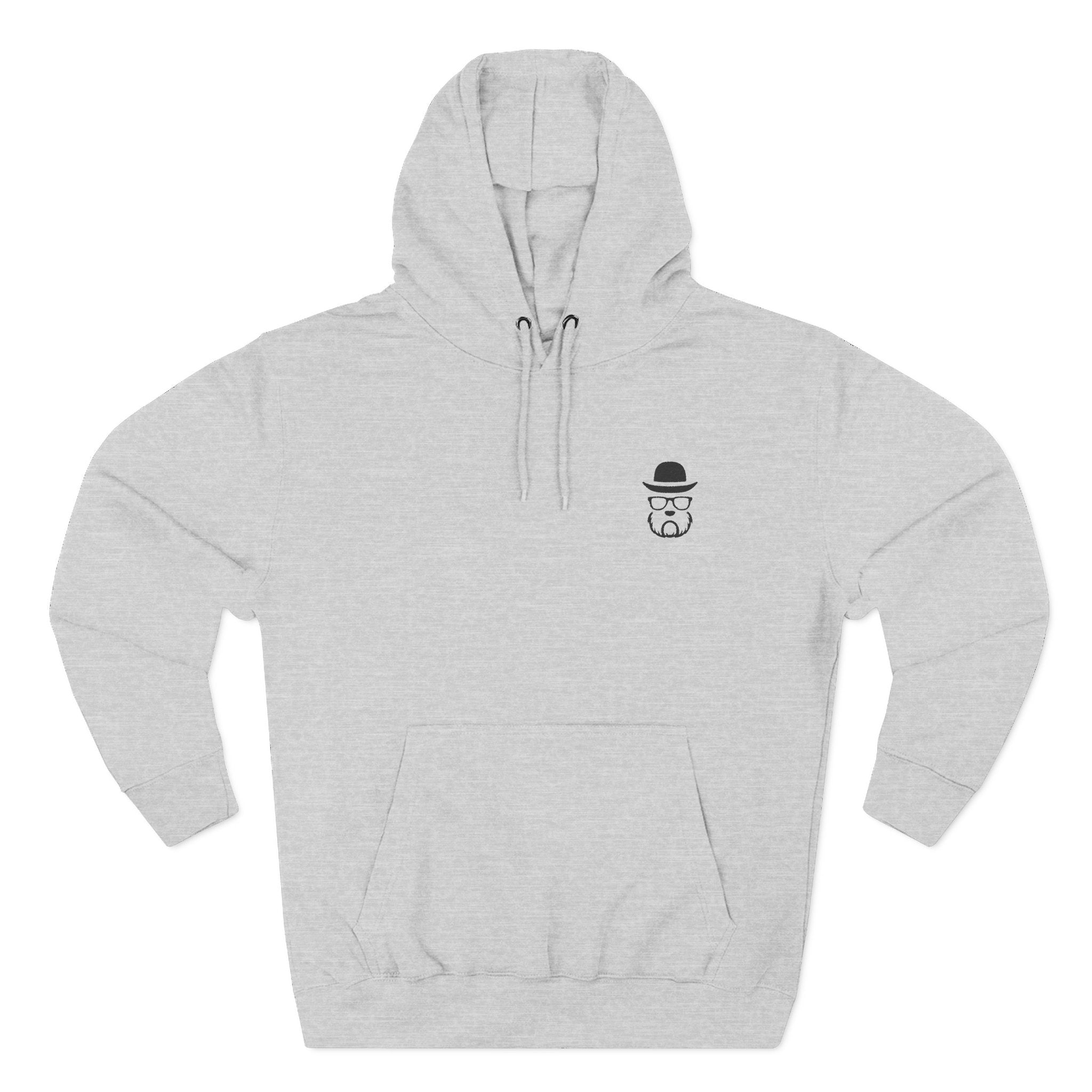 The Elegant Mutt Logo Hoodie — The Mutt Logo Graphic Fleece Pullover