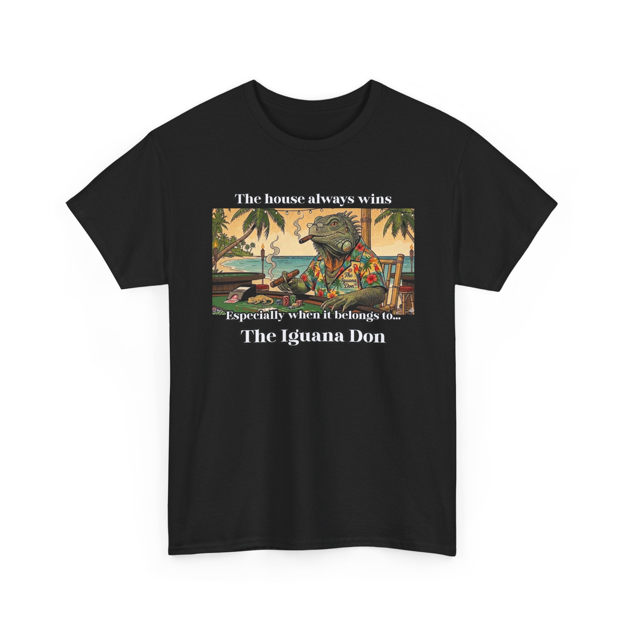 The Iguana Don Tee – Original Mob Boss Retro Graphic Tee