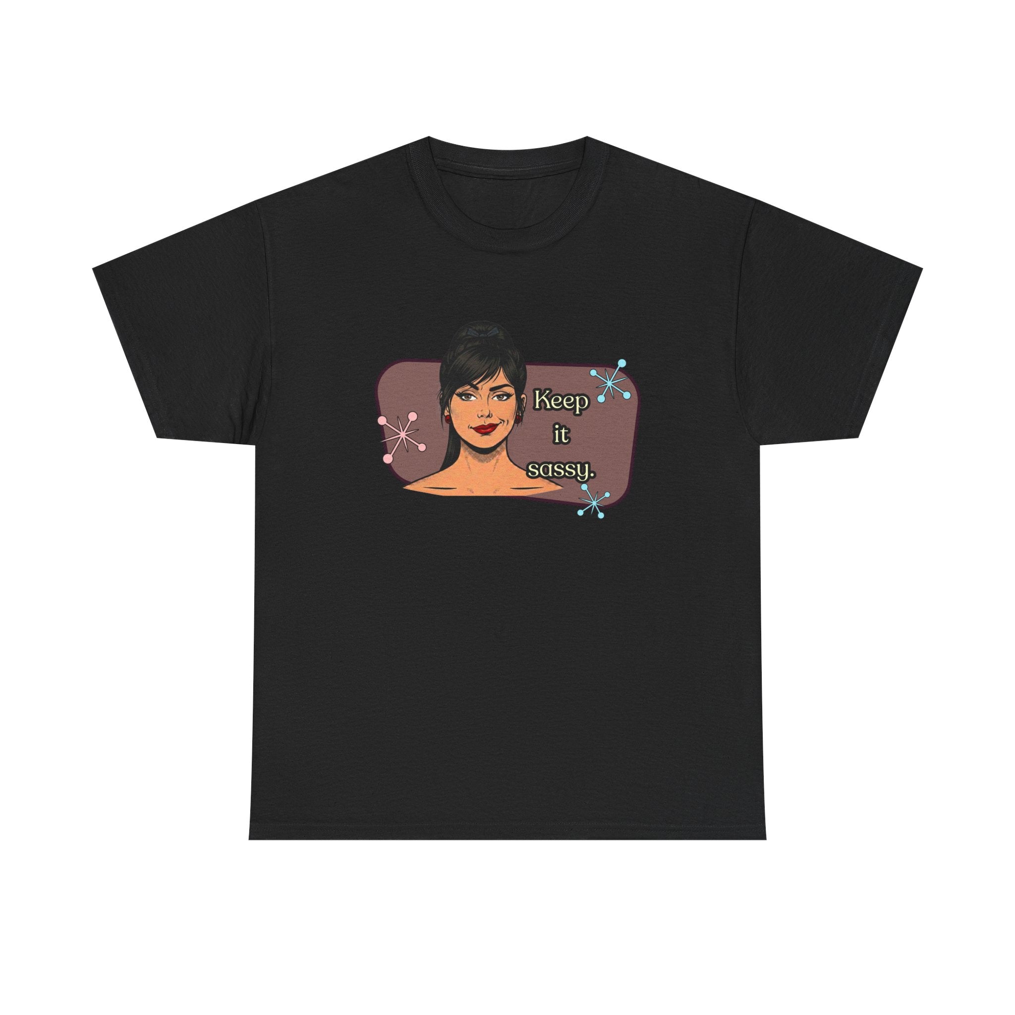 Keep It Sassy Retro Tee — Vintage Style Graphic Tee