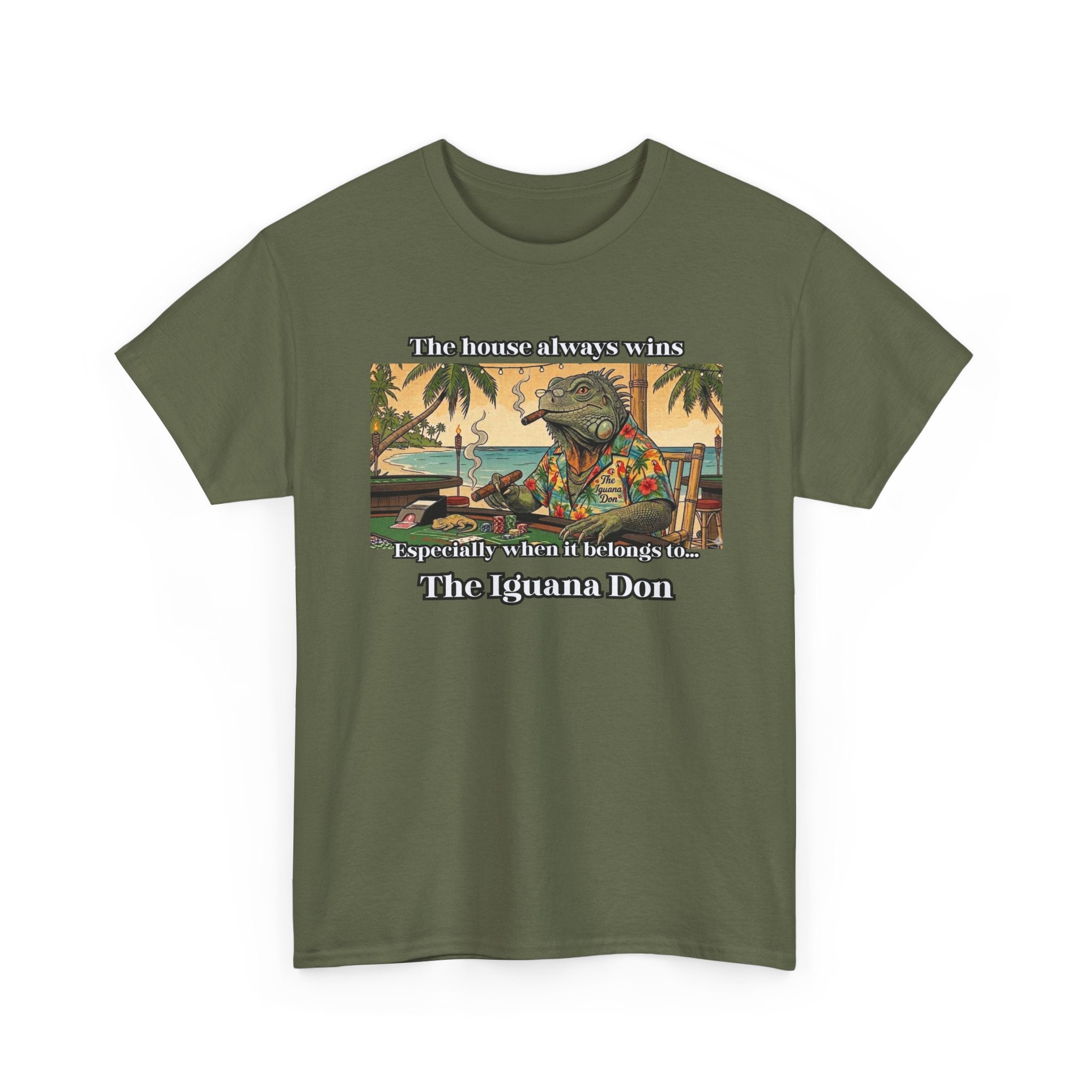 The Iguana Don Tee – Original Mob Boss Retro Graphic Tee