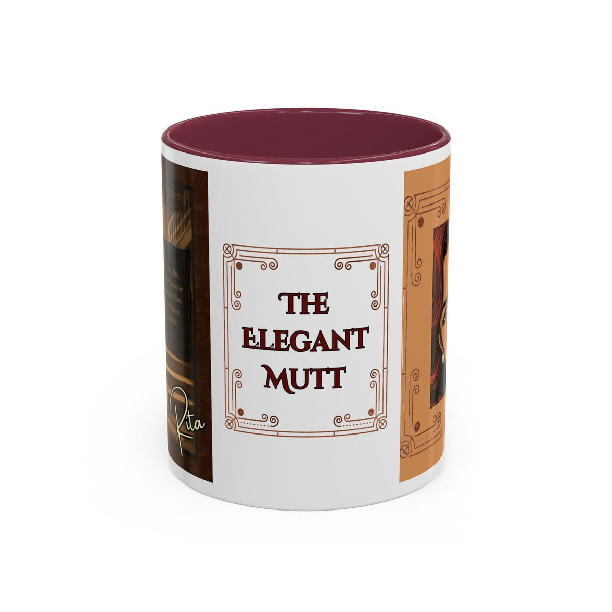 Rita Accent Mug – Two-Tone Coffee Cup (11oz)