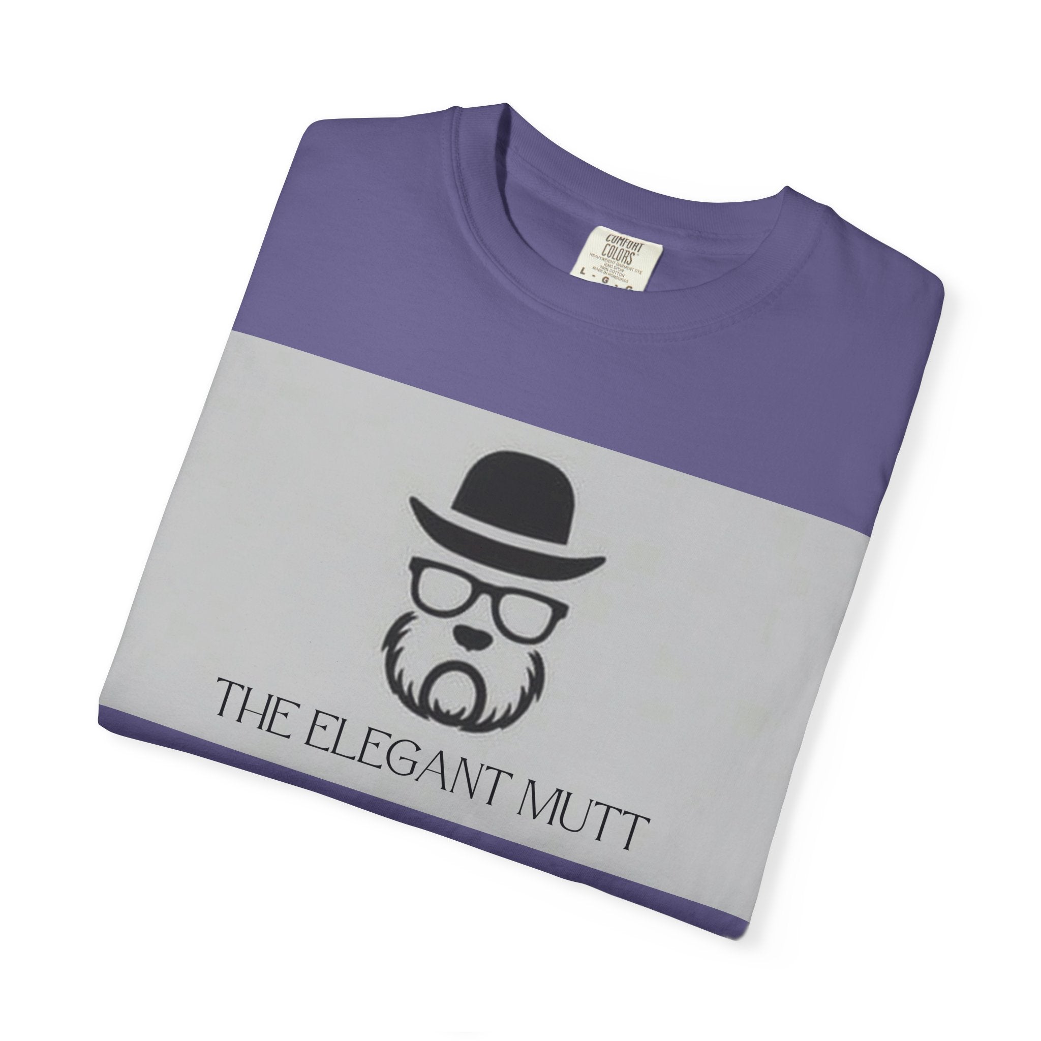 The Elegant Mutt Retro T‑Shirt — Vintage Style Mutt Logo Graphic Tee