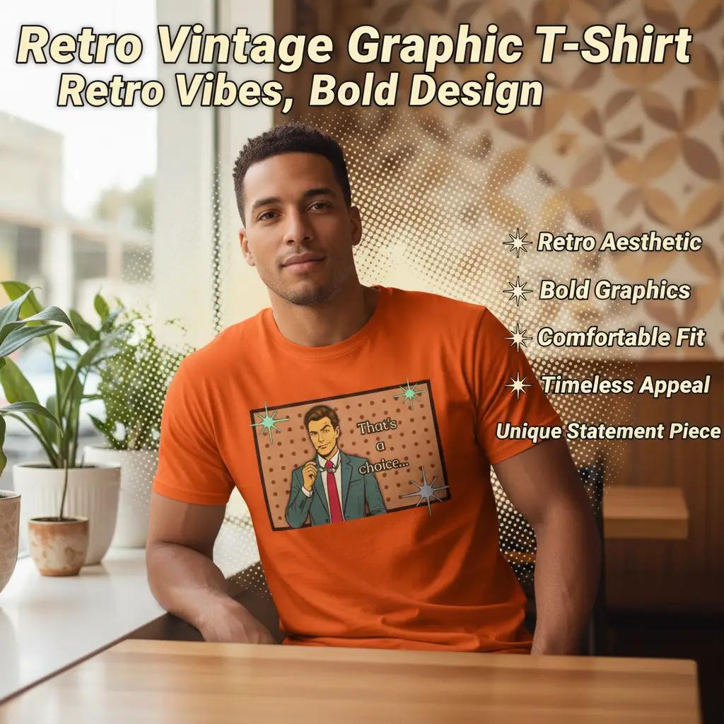 That's a Choice Retro T-Shirt - Vintage Style Graphic Tee