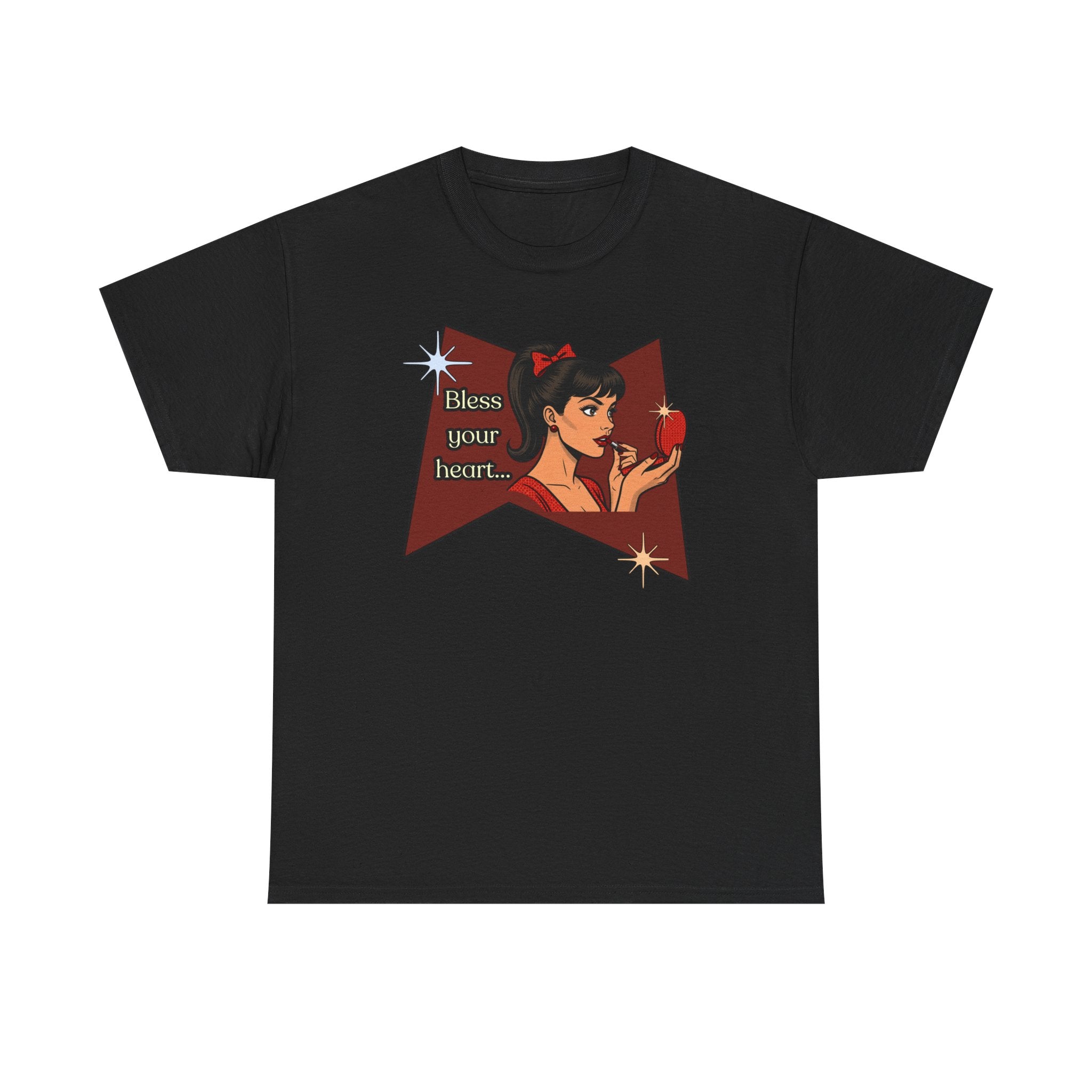 Bless Your Heart Retro T-Shirt  -- Vintage Style Graphic Tee