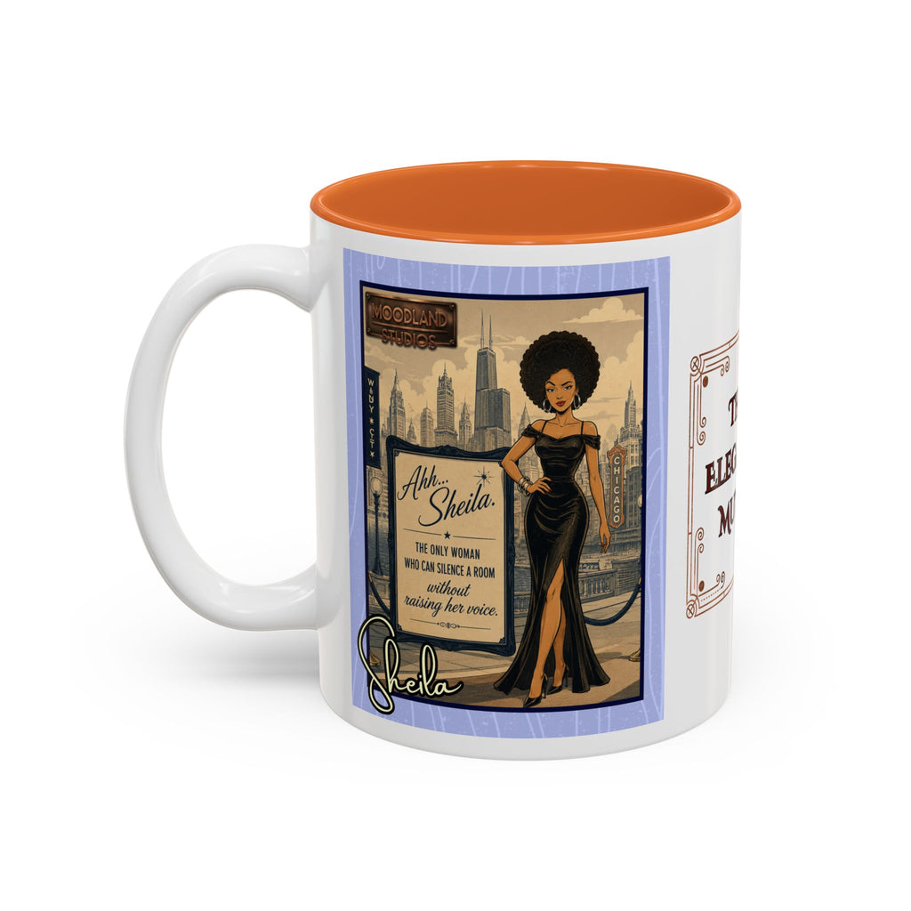 Sheila Accent Mug — Two Tone Coffee Cup (11oz)