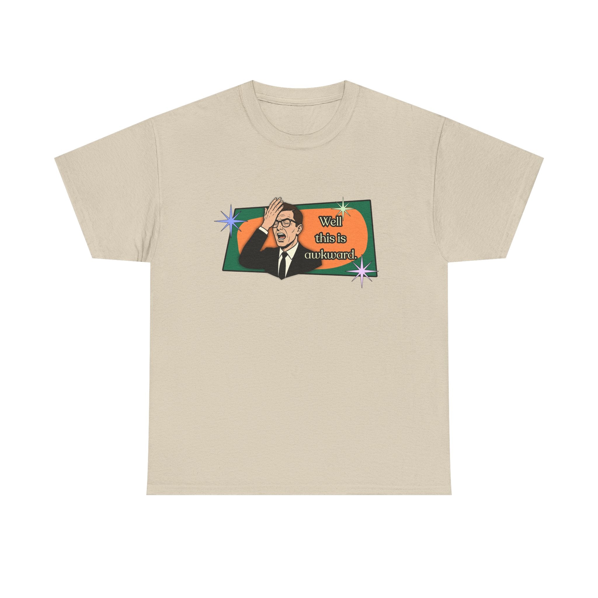 Well That Was Awkward Retro Tee — Vintage Style Graphic Tee