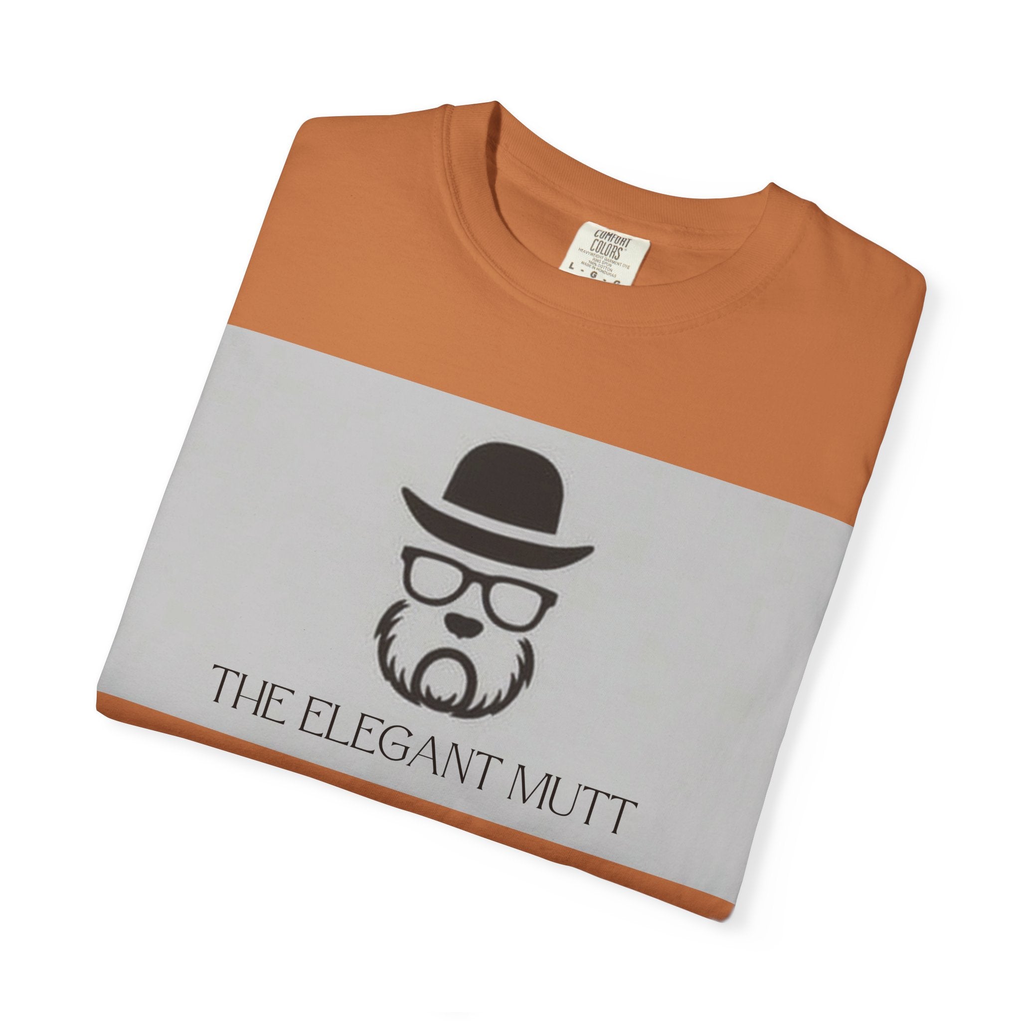 The Elegant Mutt Retro T‑Shirt — Vintage Style Mutt Logo Graphic Tee