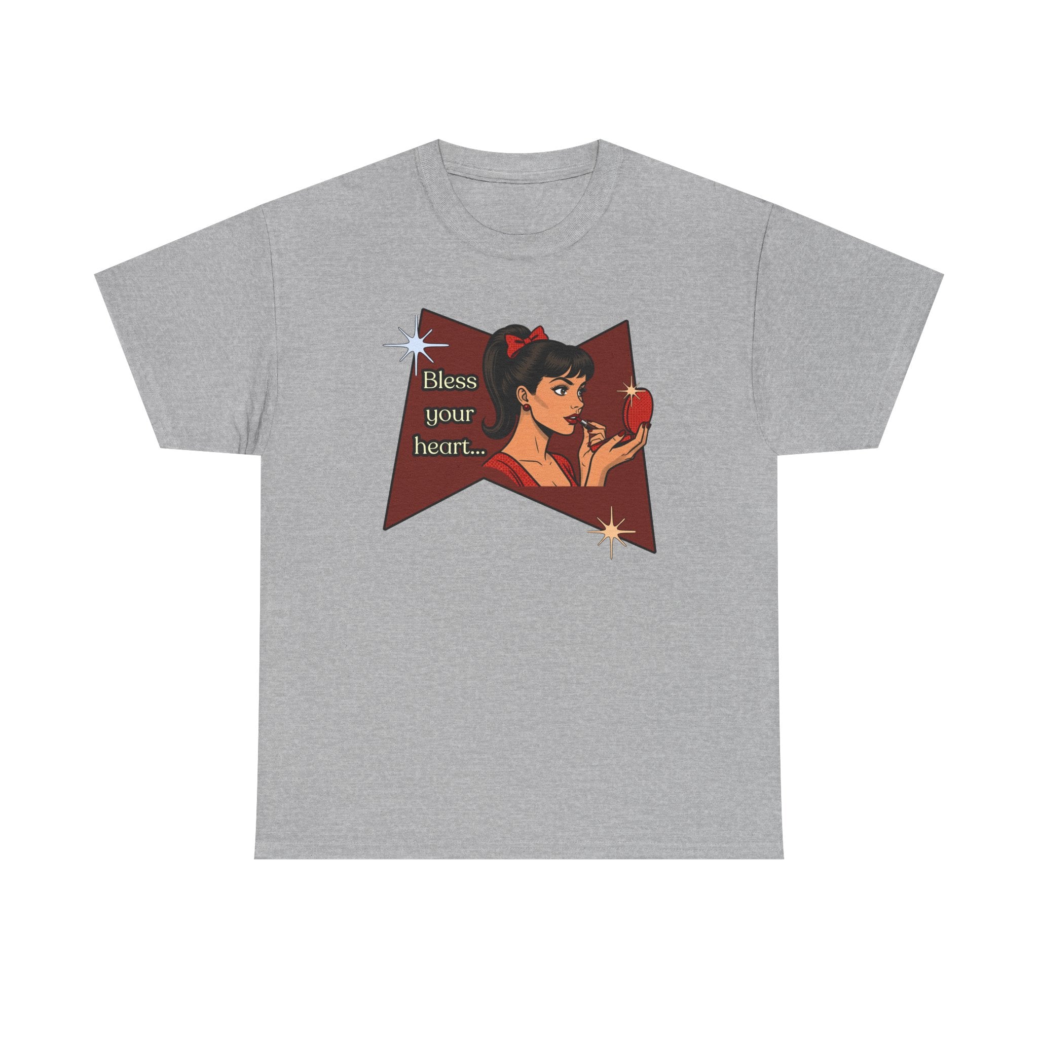 Bless Your Heart Retro T-Shirt  -- Vintage Style Graphic Tee