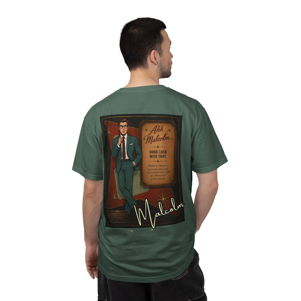 Moodland Studios Malcolm Retro T-Shirt - Vintage Studio Poster Tee