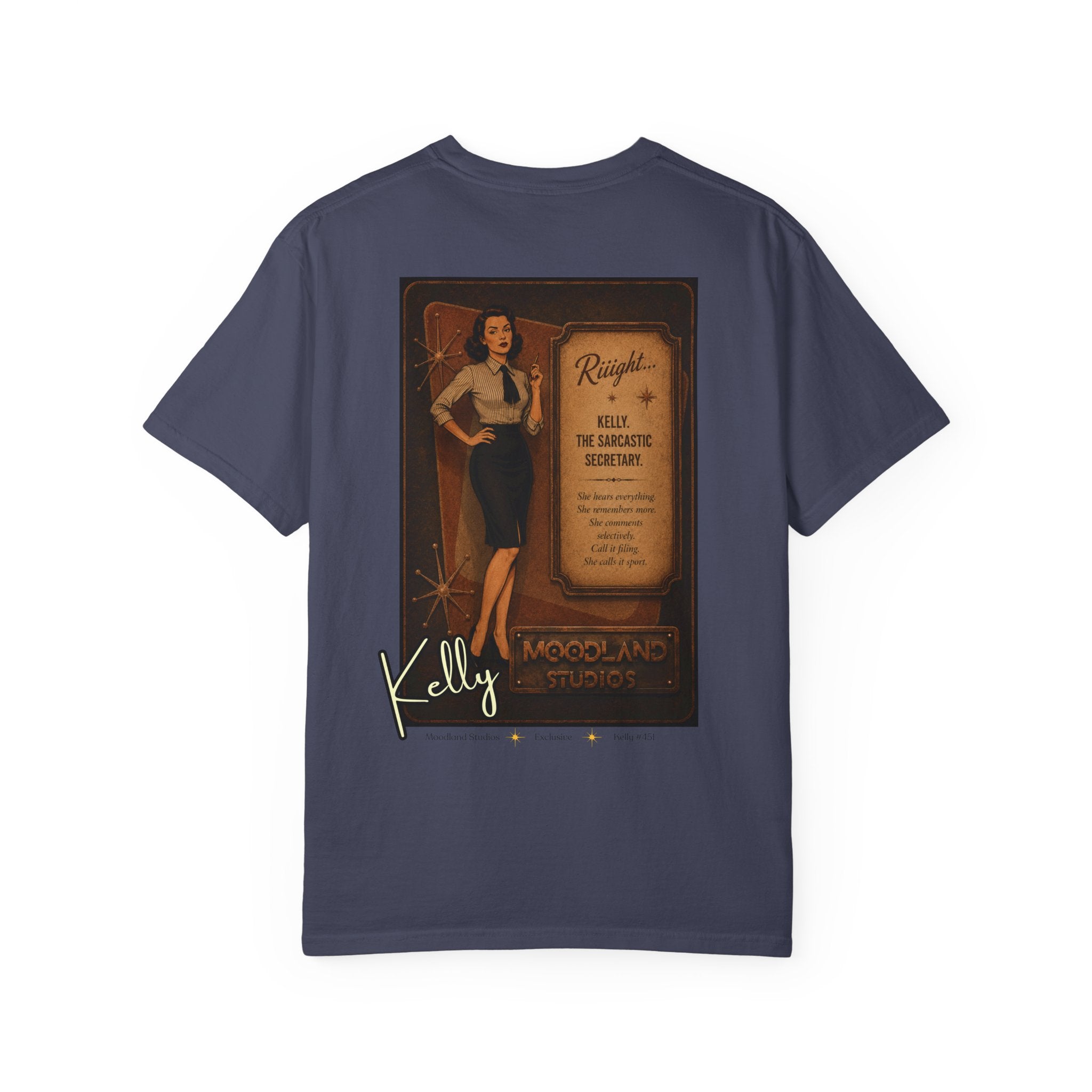 Moodland Studios Kelly Retro T-Shirt — Vintage Studio Poster Tee