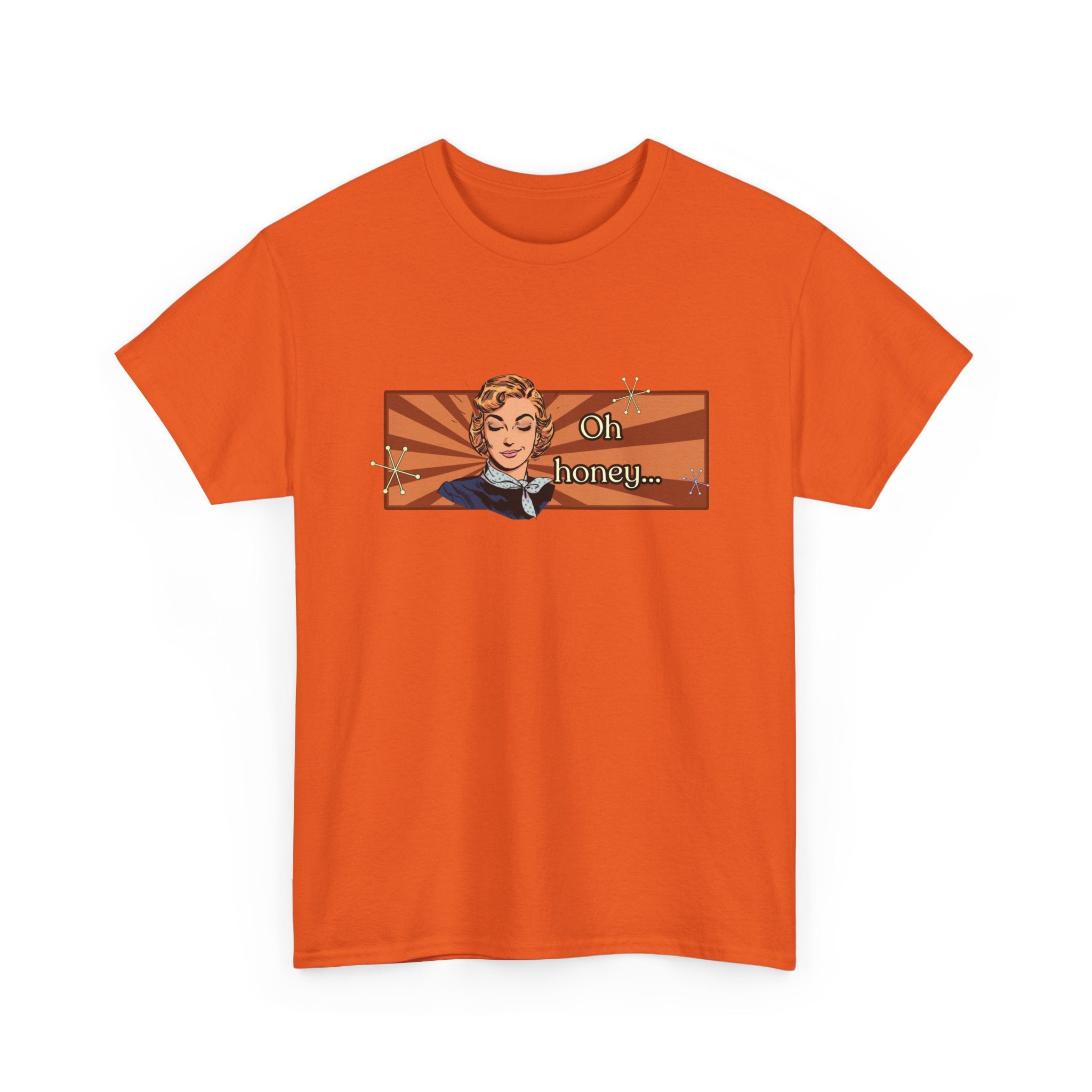 Oh Honey Retro Tee -  Vintage Style Graphic Tee