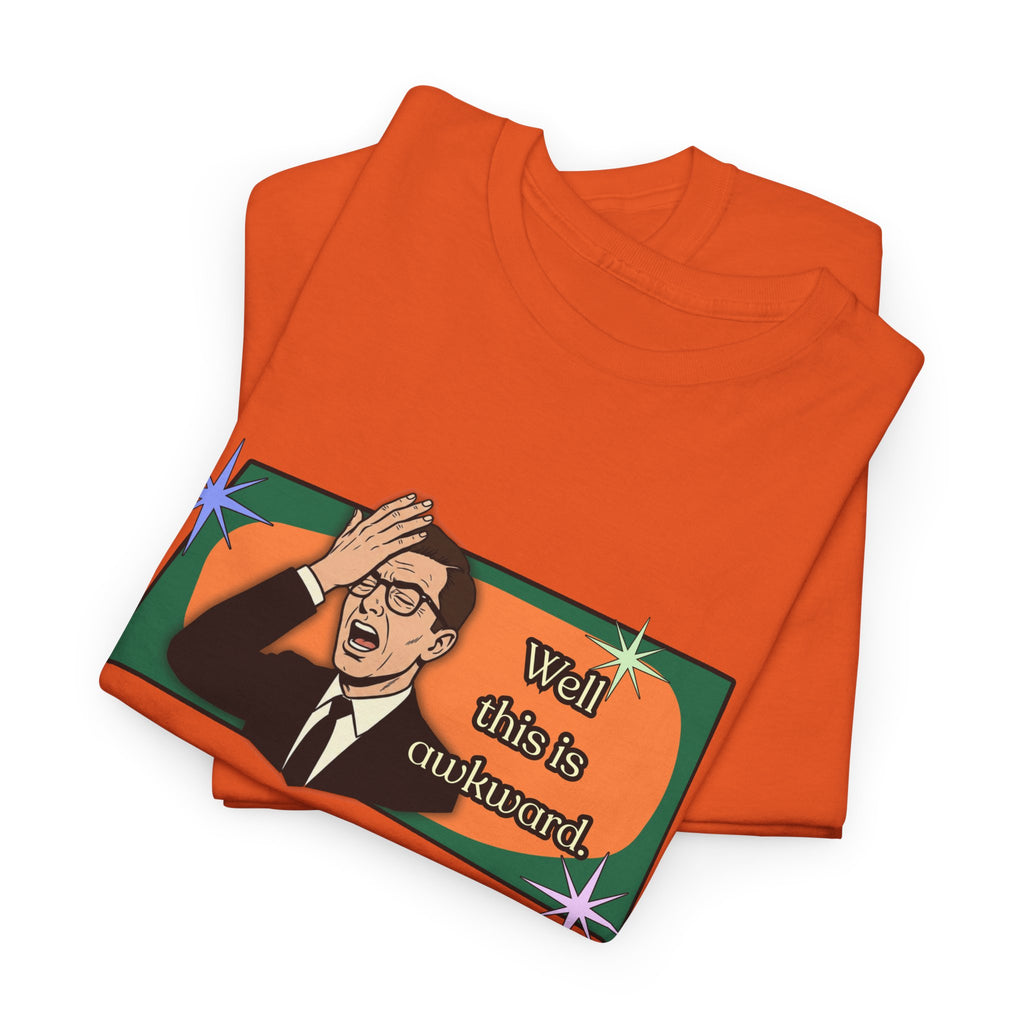 Well That Was Awkward Retro Tee — Vintage Style Graphic Tee