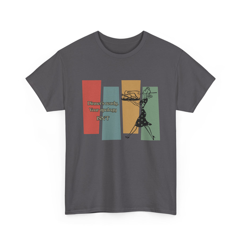 "Common Courtesy" Vintage, Graphic Tee – Dinner's Ready T-Shirt