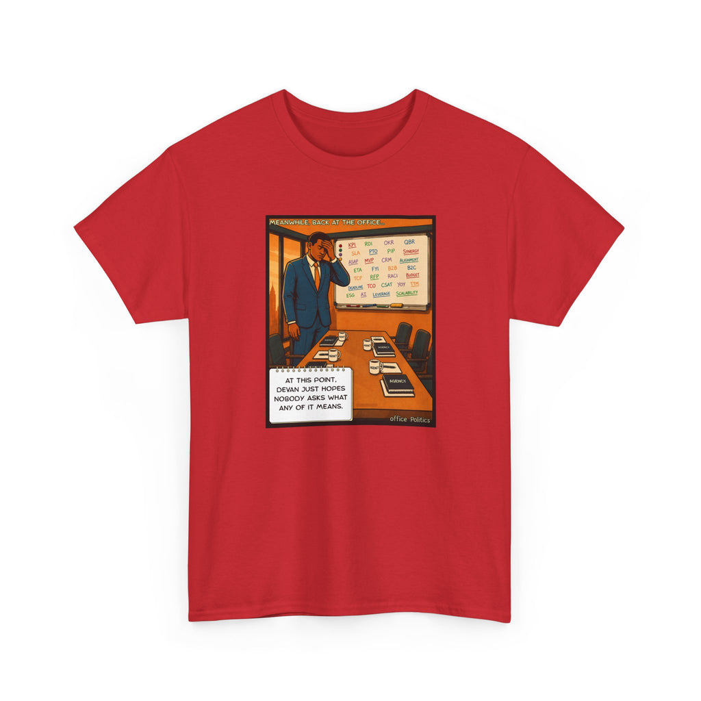 office Politics Retro T-Shirt — Devan's Definitions Graphic Tee