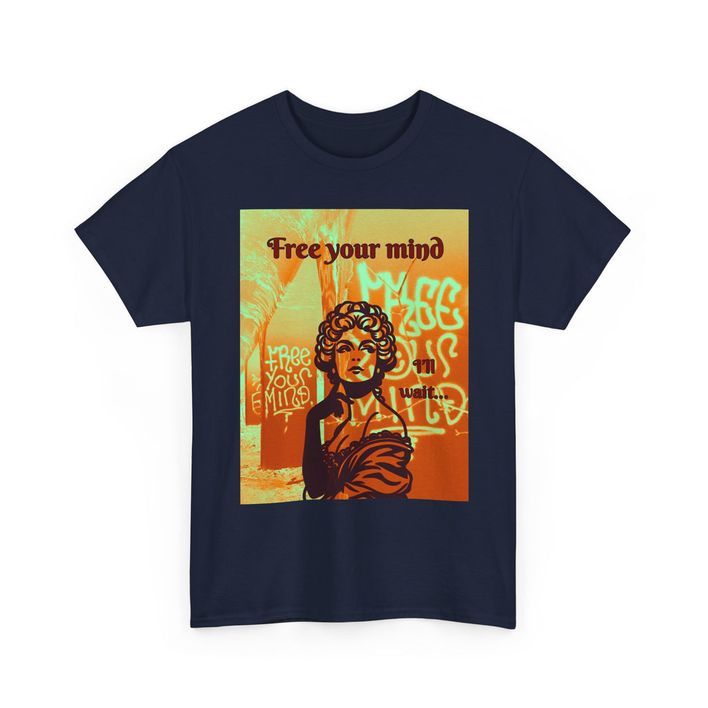 Common Courtesy — Vintage Graffiti Free Your Mind Graphic Tee