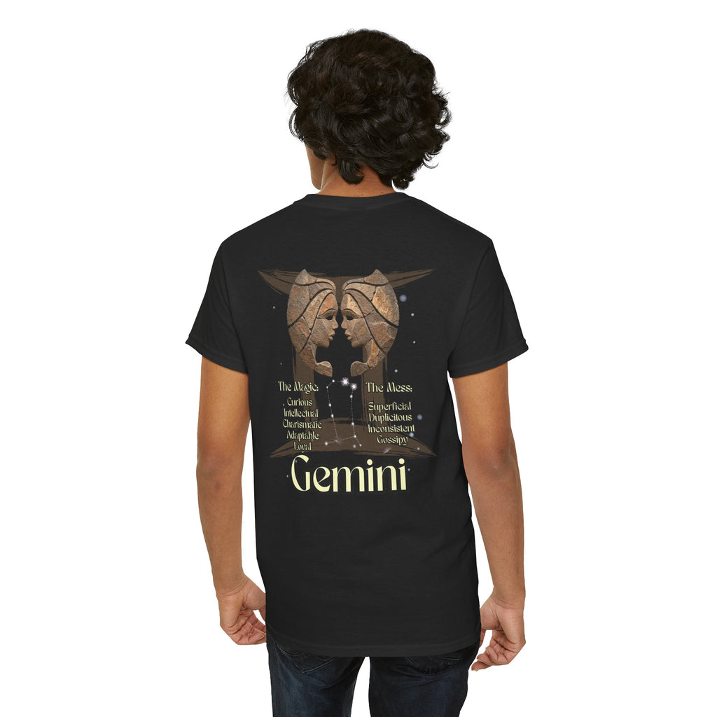 The Zodiac Society T-Shirt — Gemini Astrology Graphic Tee