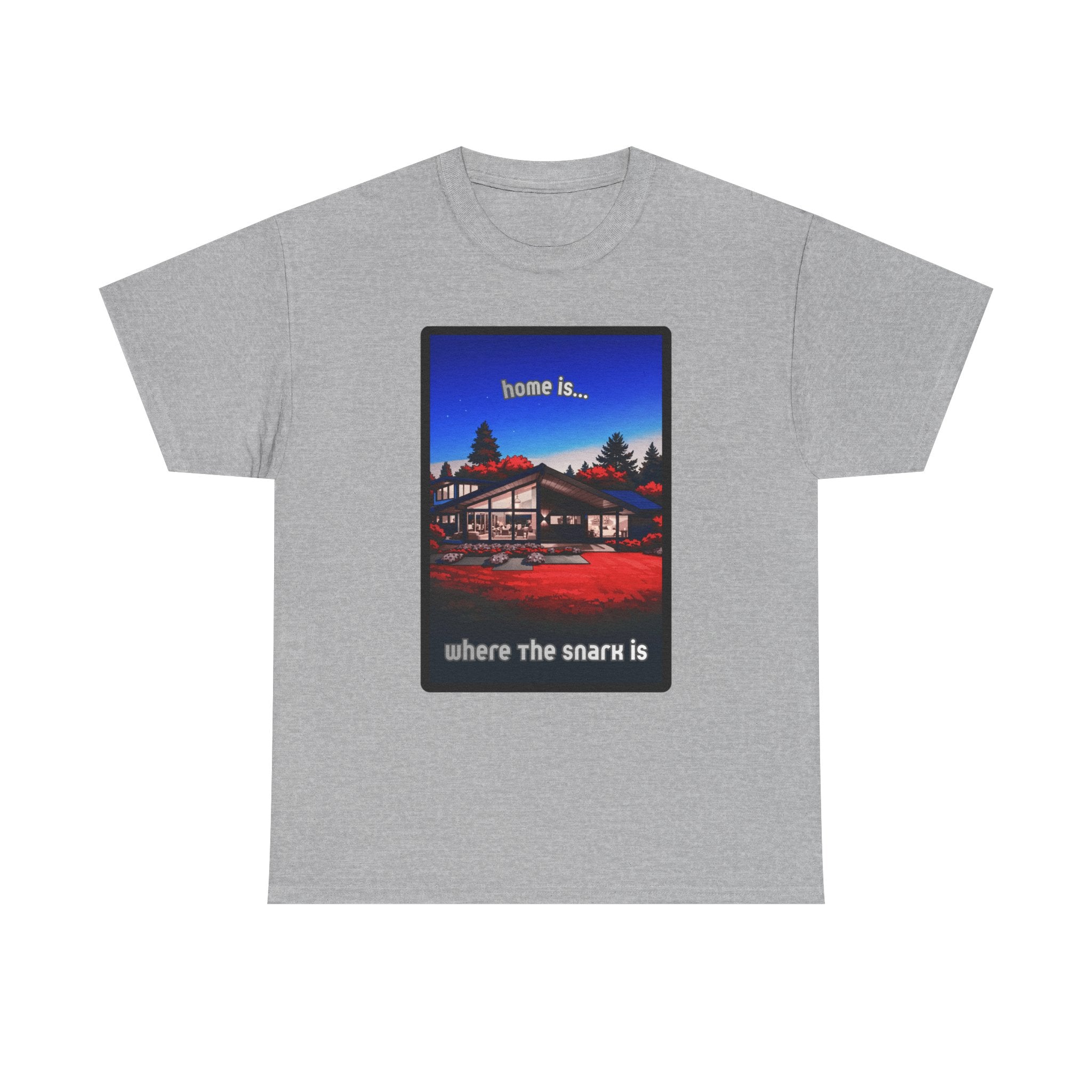 Home Is Where the Snark Is T-Shirt — Retro MCM Graphic Tee