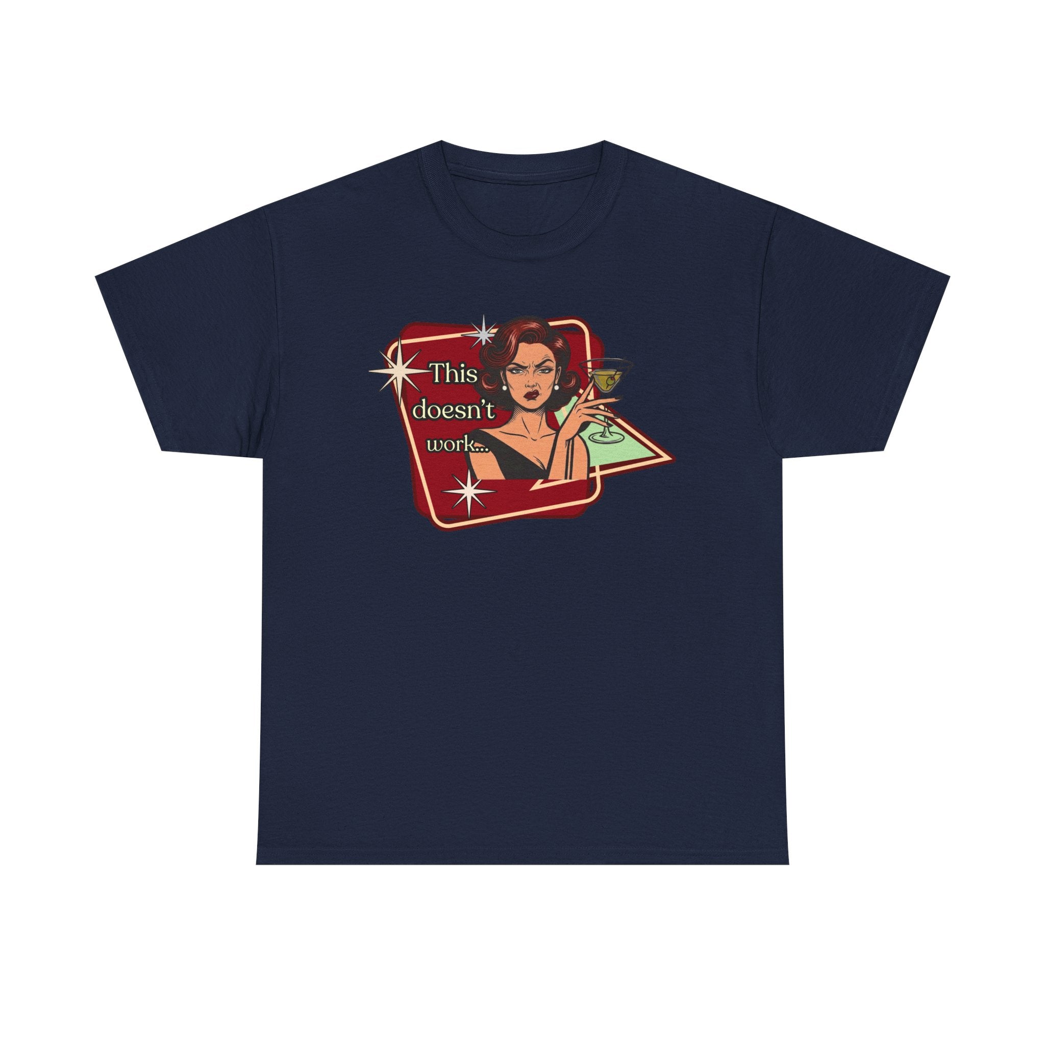This Doesn't Work Retro Tee — Vintage Style Graphic Tee