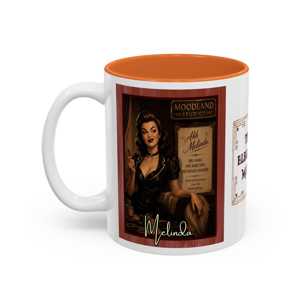 Melinda Accent Mug - Two Tone Coffee Cup (11oz)