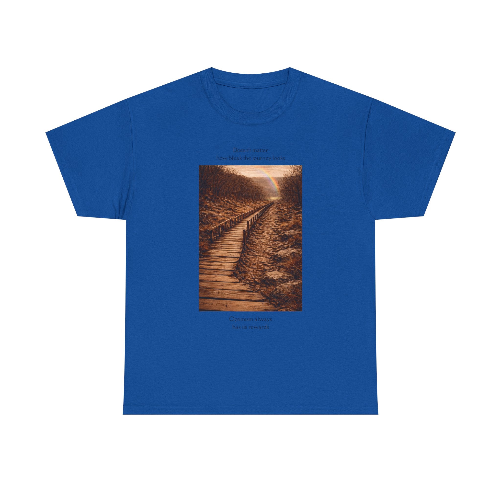 Inspirational Nature T-Shirt - Choose Your Own Path Scenic Graphic Tee