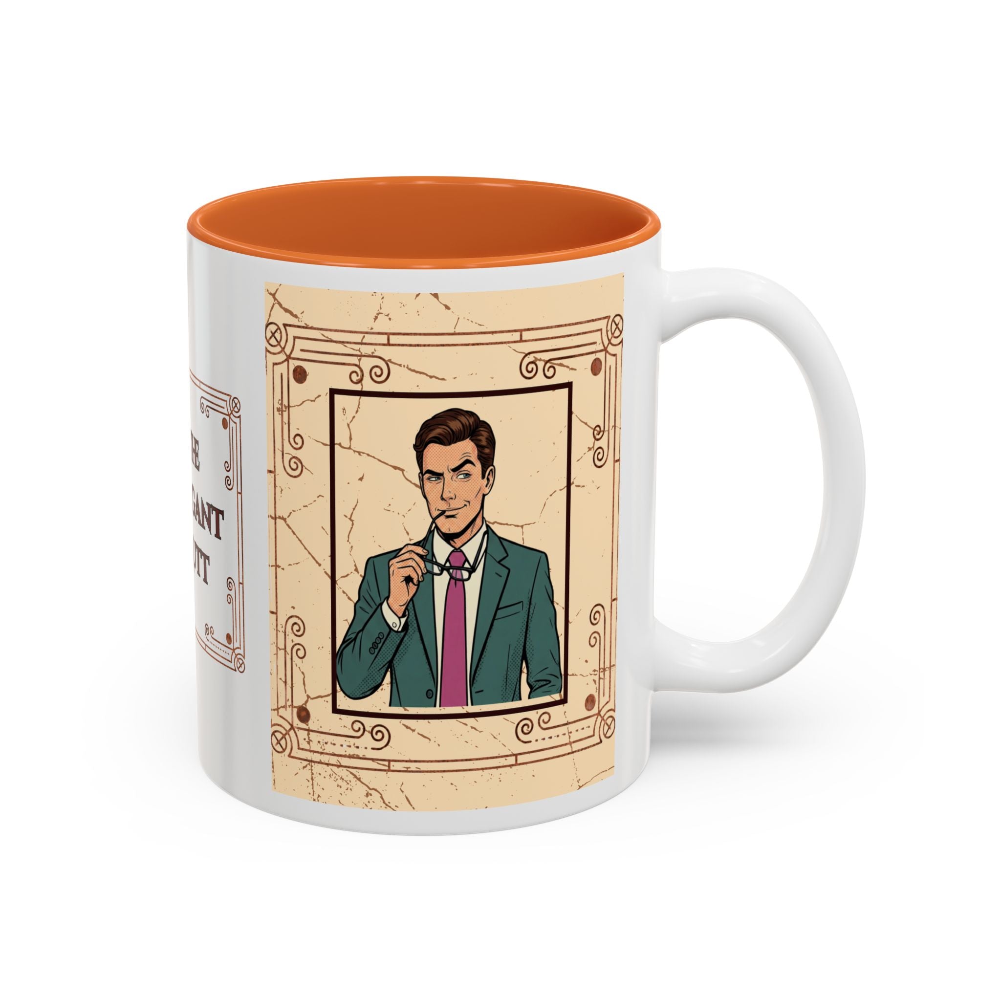 Malcolm Accent Mug — Two Tone Coffee Cup (11oz)