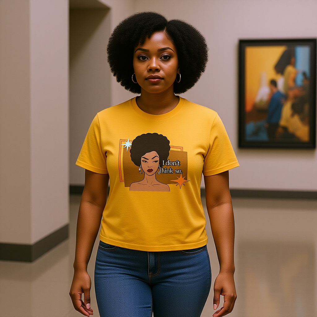 I Don’t Think So  Retro Tee — Vintage Style Graphic Tee