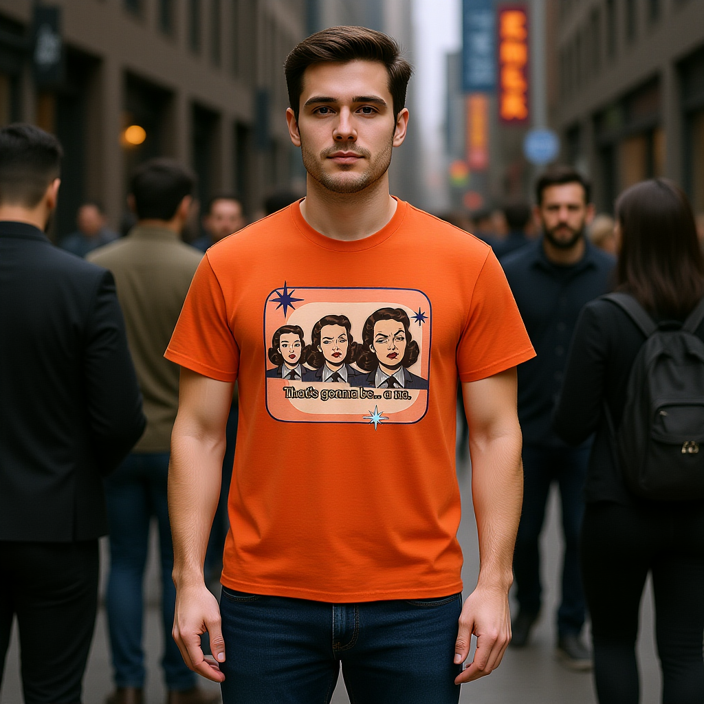 That's Gonna Be a No Retro Tee — Vintage Style Graphic Tee