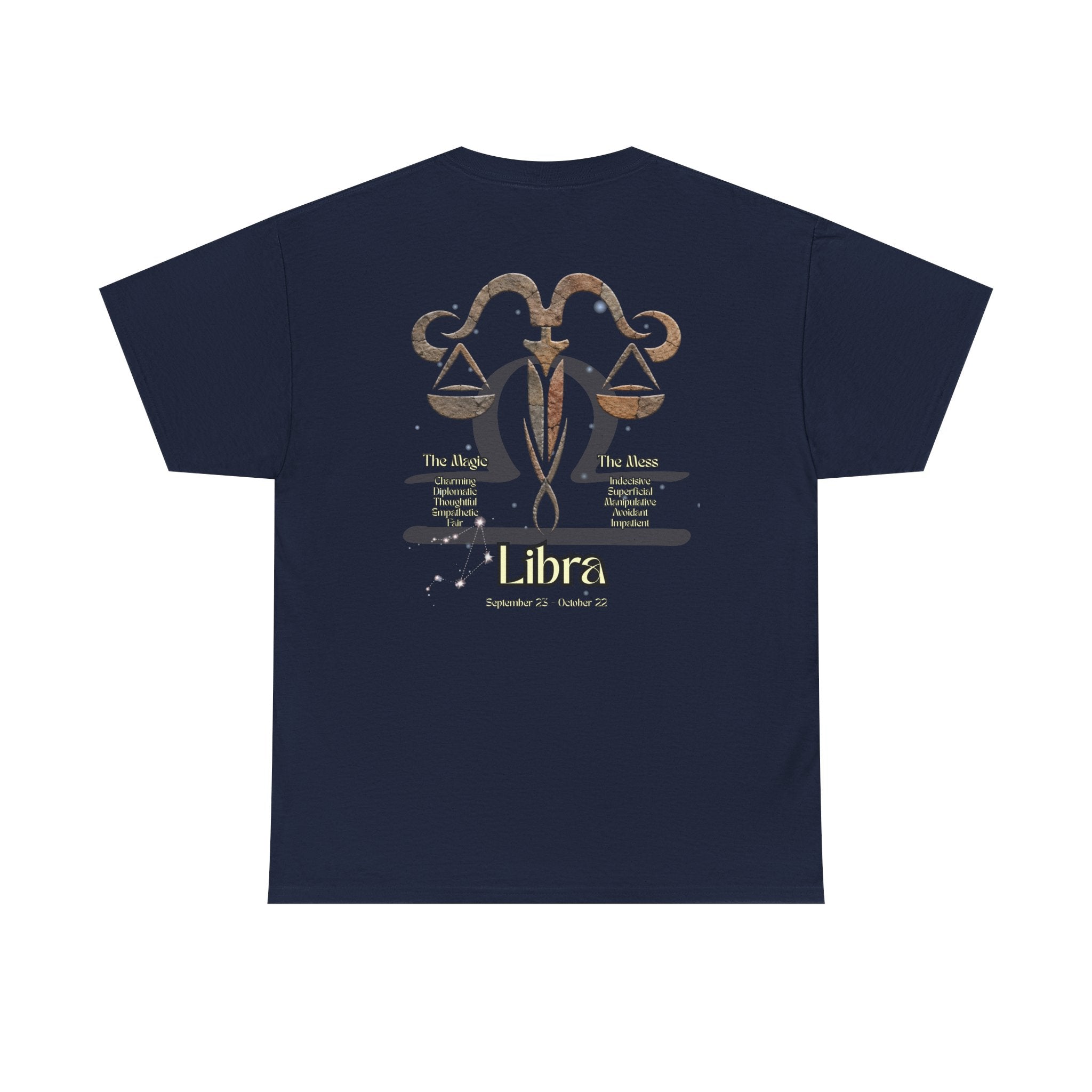 The Zodiac Society Astrology T-Shirt — Libra Graphic Tee