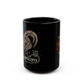Capricorn Black Constellation Mug – Zodiac Society Coffee Mug (15oz)