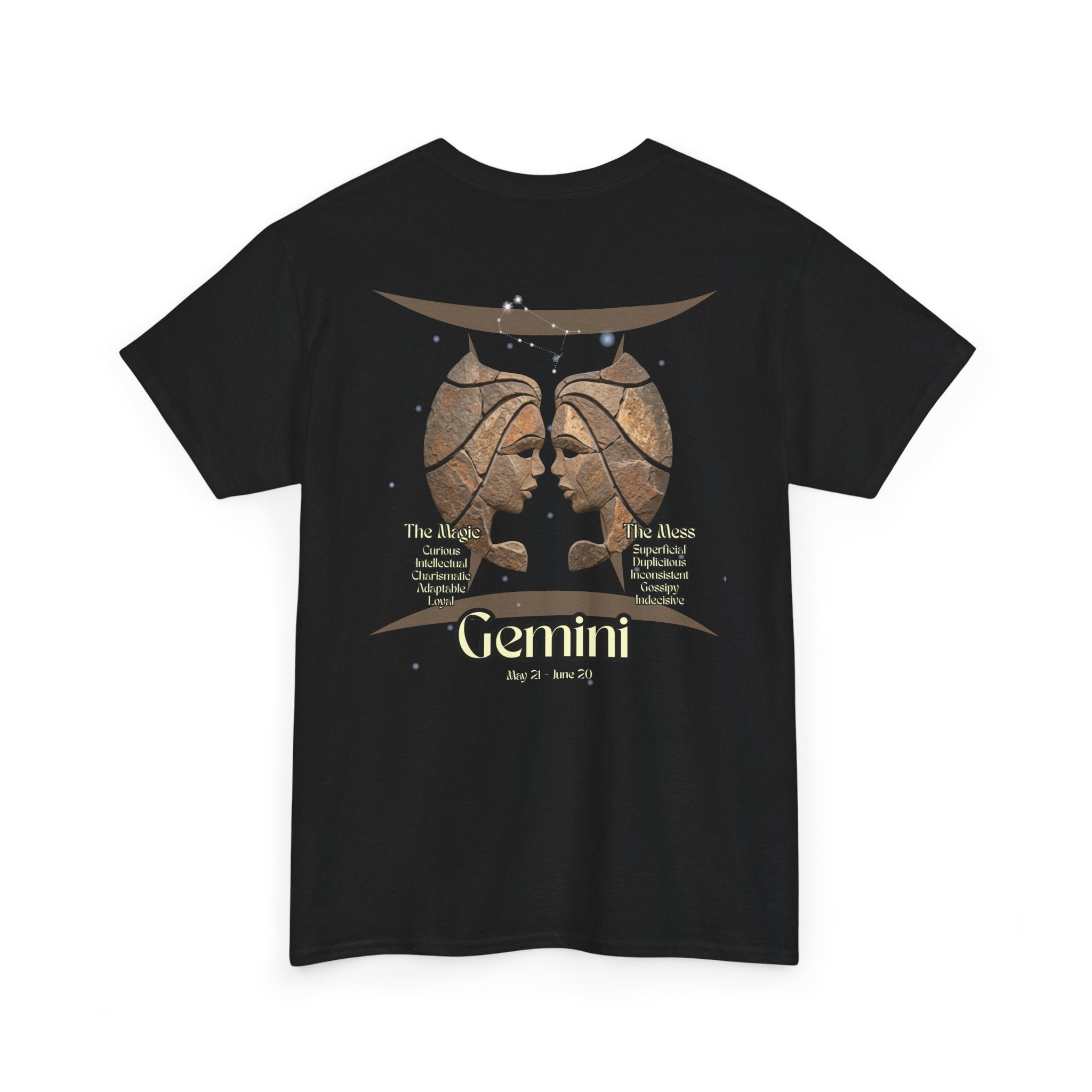 The Zodiac Society Astrology T-Shirt — Gemini Graphic Tee