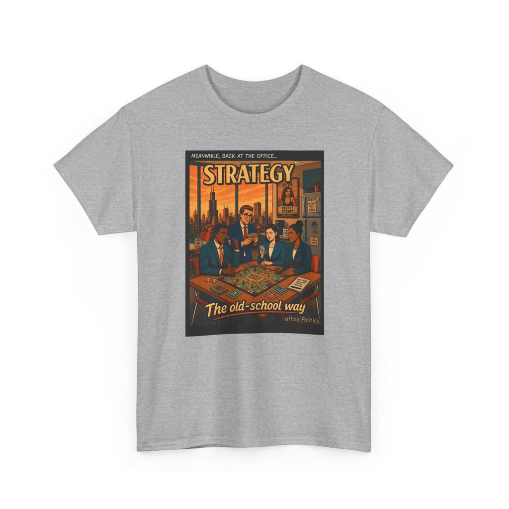 Strategy Retro T-Shirt — office Politics Graphic Tee