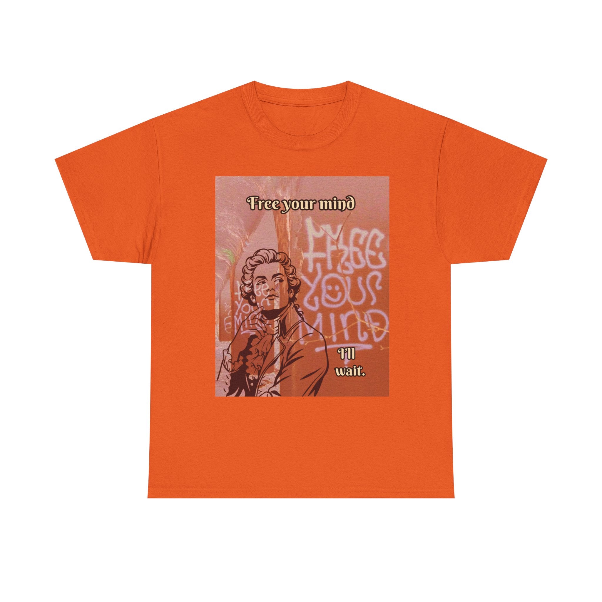 Free Your Mind. I'll Wait 2. — Vintage Graphic Tee